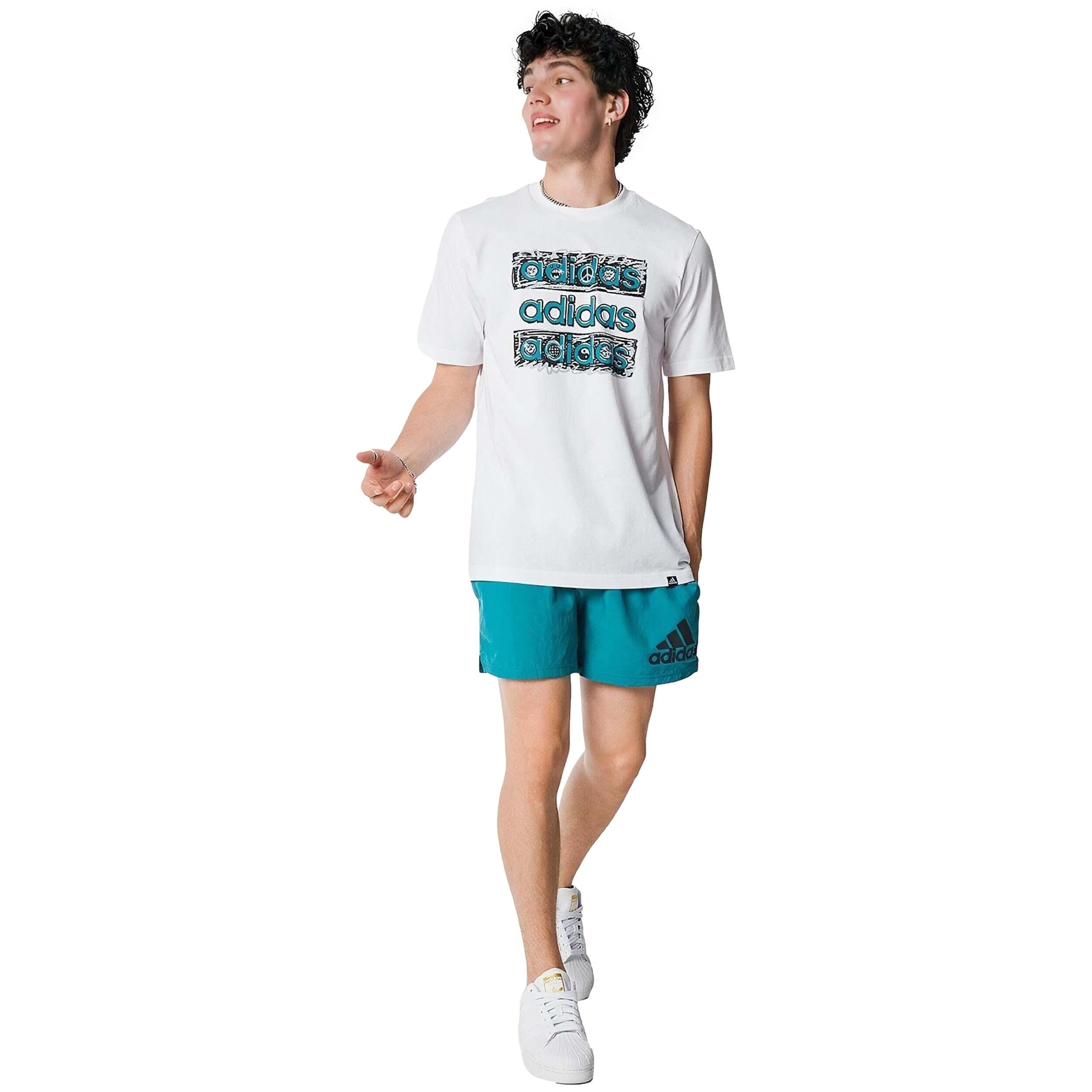 T-shirt Adidas modèle HY1338 pour homme 4/5