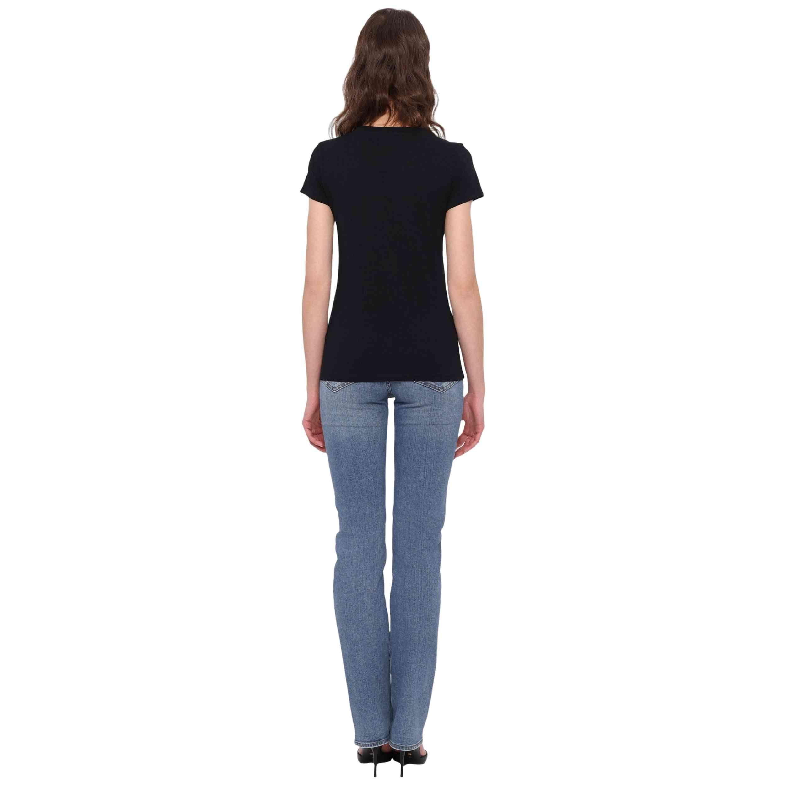 Camiseta de manga corta Armani exchange modelo 040303200013 para mujer 4/5