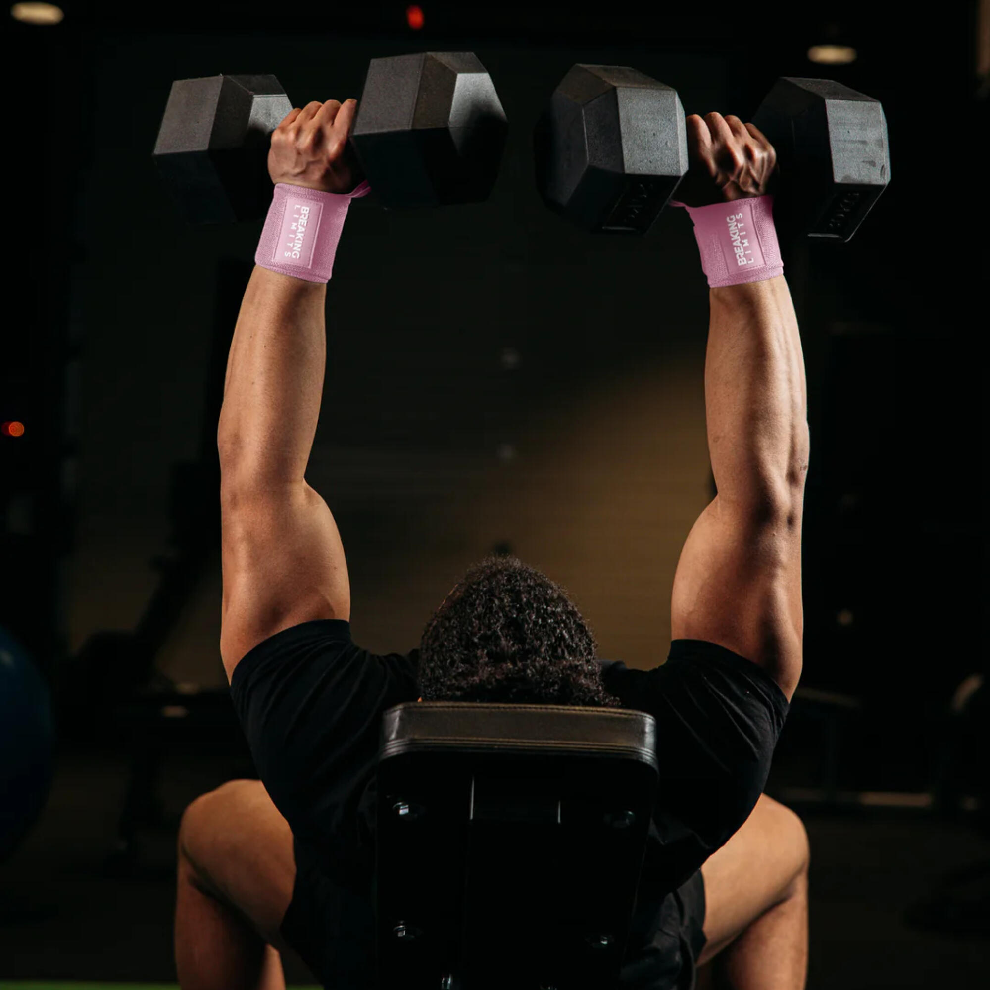 Bandes de poignets pour musculation – support de poignet – entraînement de force 3/4