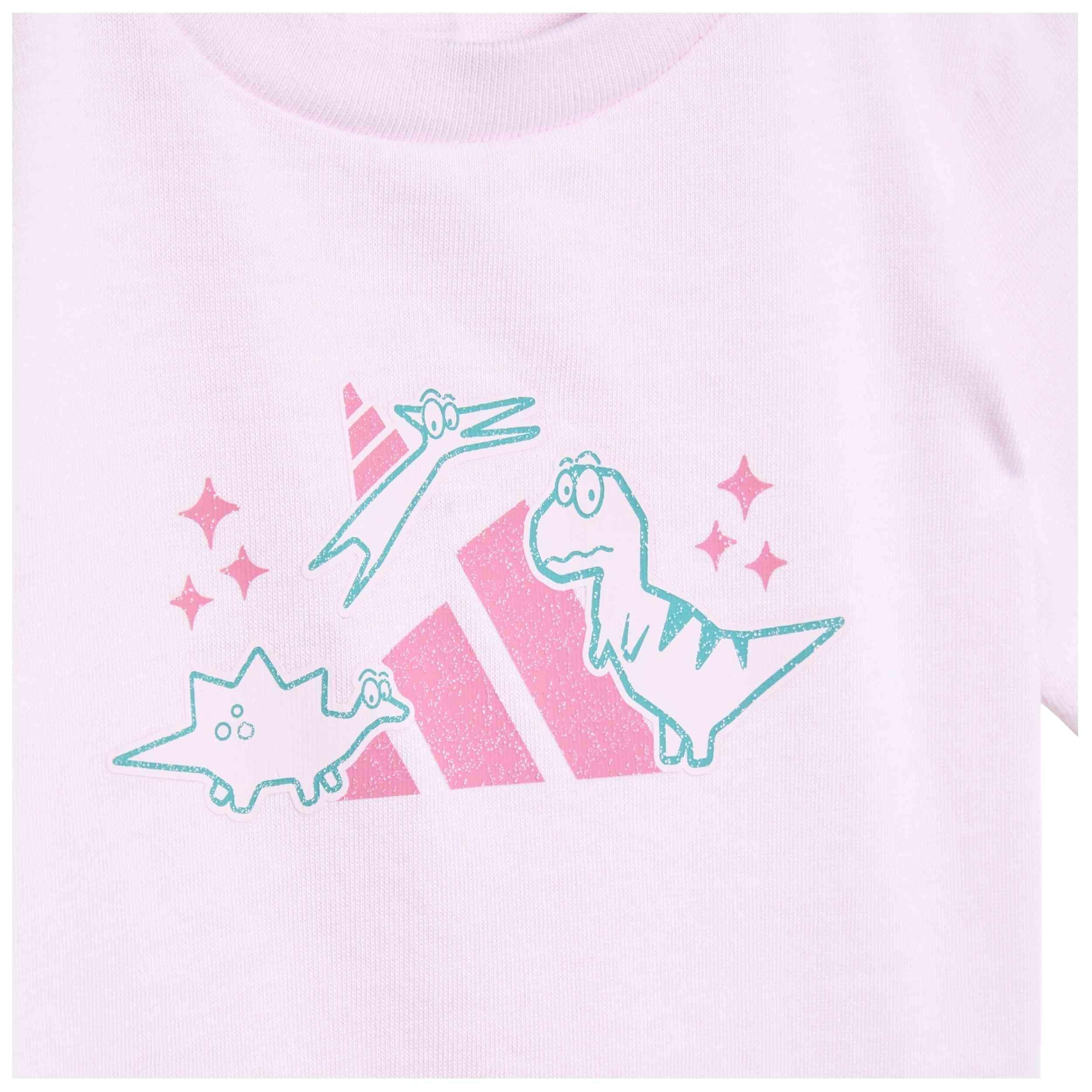 T-shirt Adidas modèle JV5069 pour filles 4/5