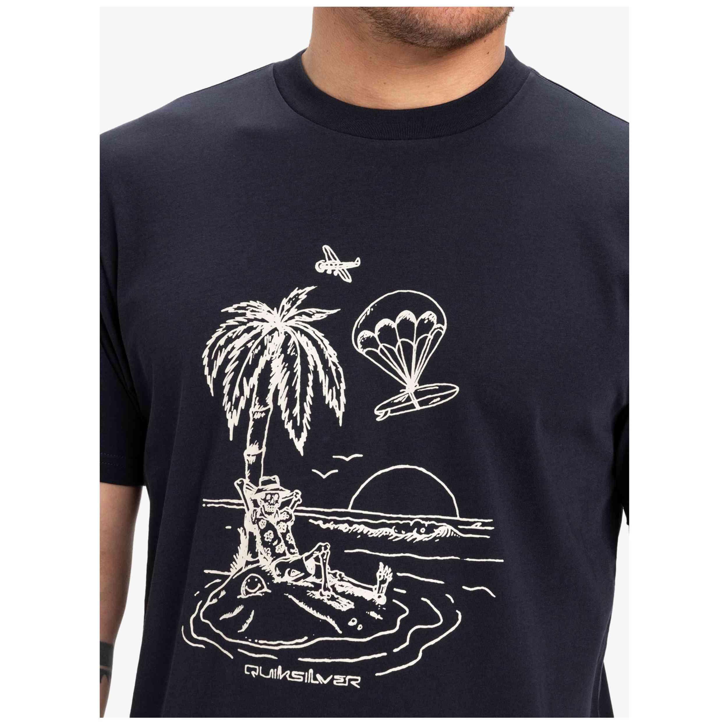 T-shirt Quiksilver modèle EQYZT08044-KTP0 pour homme 3/5