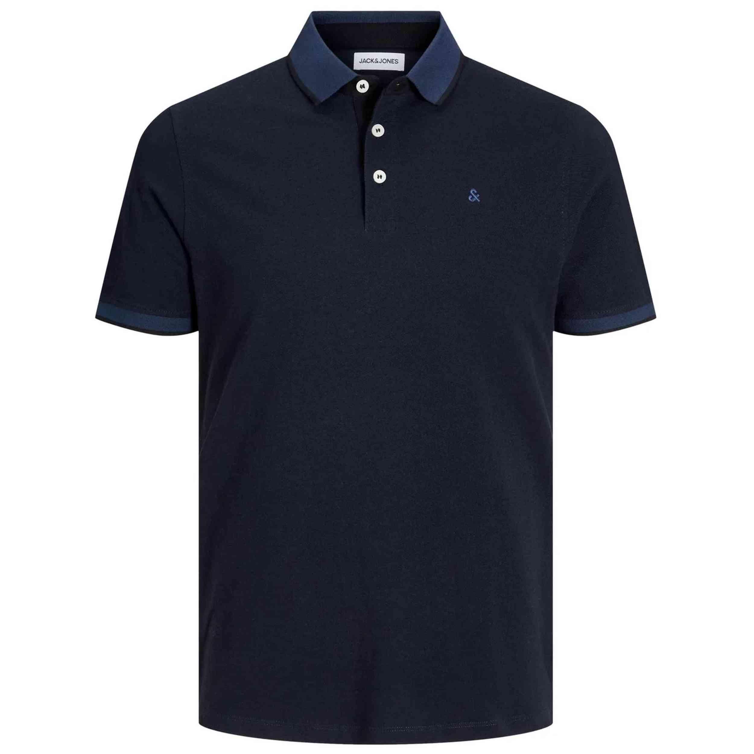 Jack&Jones Polo Modelo 077-50658261958995 Para Homem Preto da Decathlon