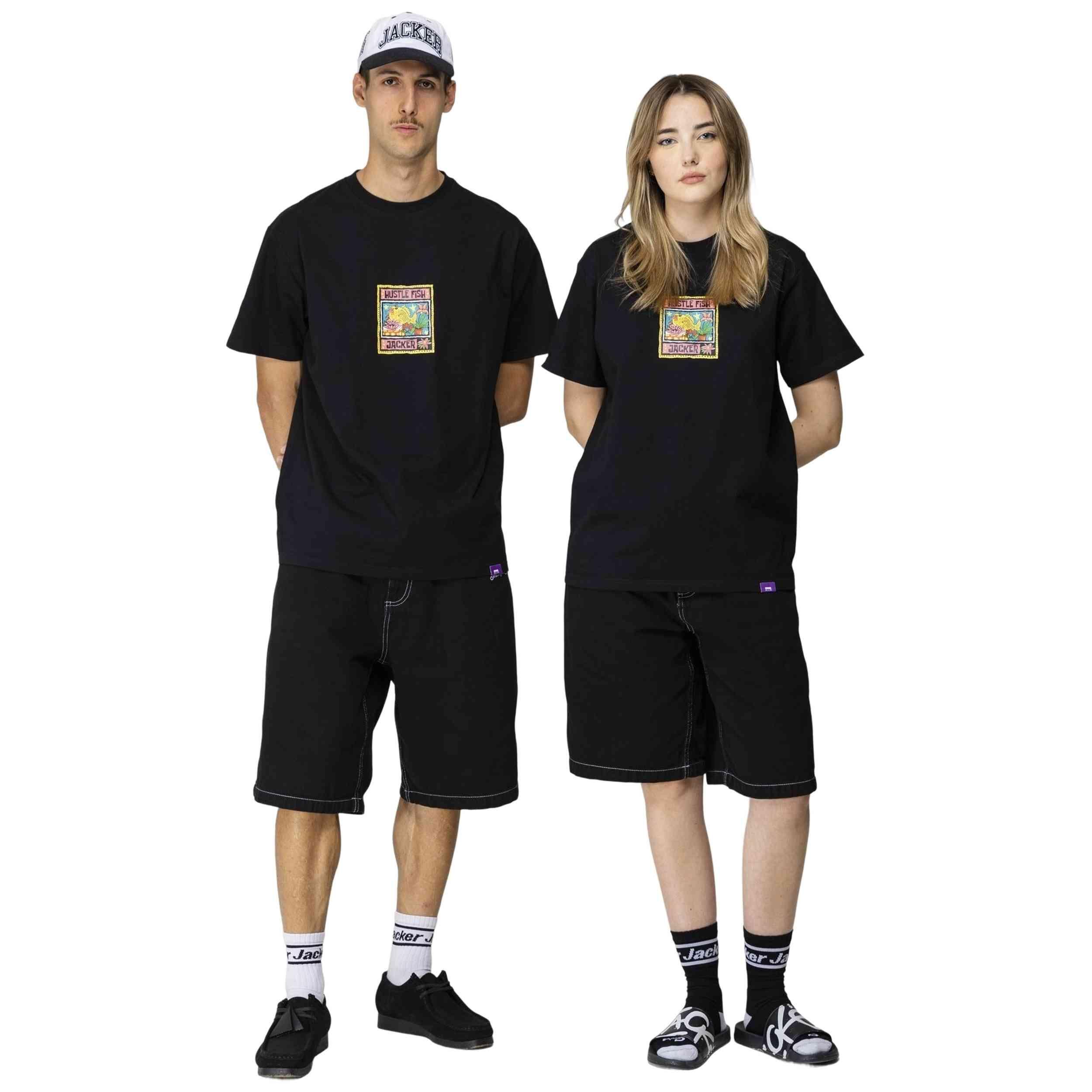 T-shirt Jacker modelo JA00286 para unissex 2/4