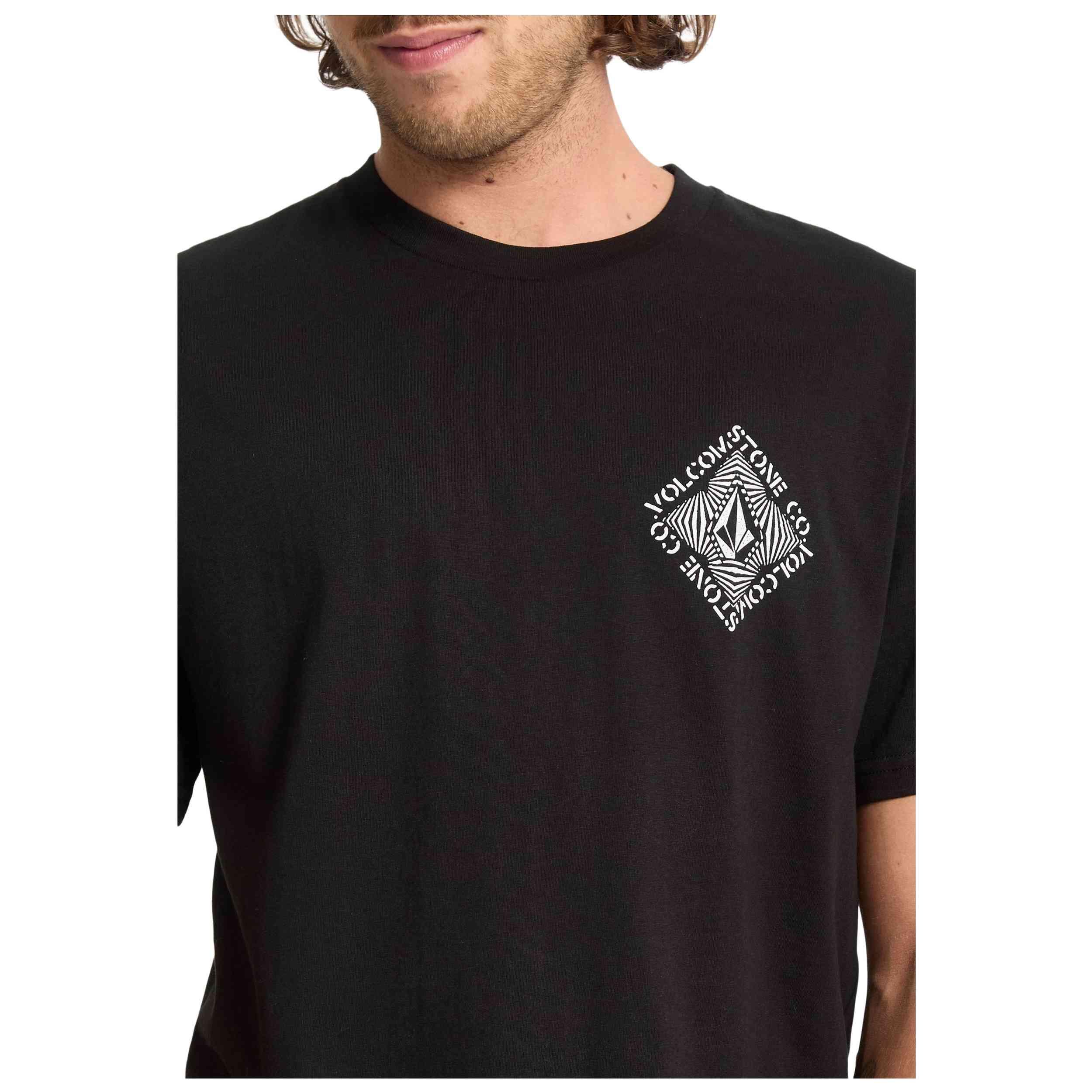 Maglia a maniche corte Volcom modello A3532551-BLK per uomini 5/5