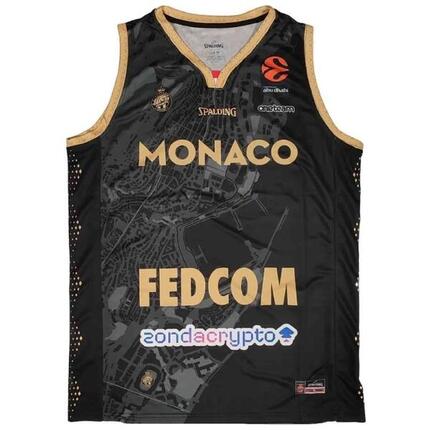 Maillot de basket Spalding modèle SPALASMUASM2509-BK pour homme