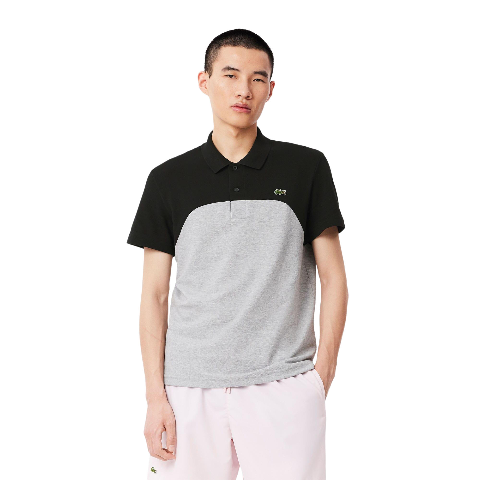 Maglietta Polo Blocchi Di Colore Uomo Lacoste Grigio 2/4