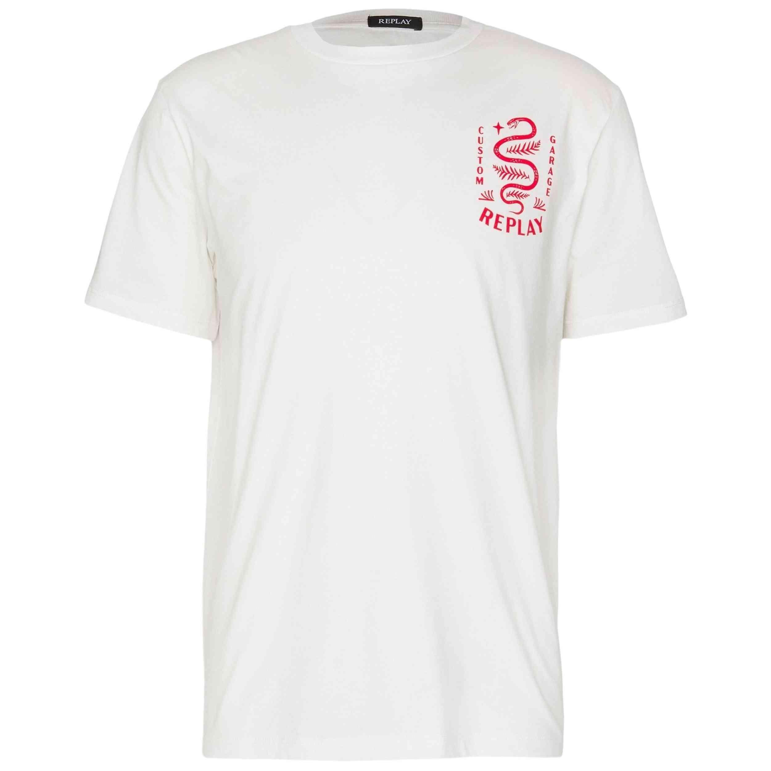 Maglia a maniche corte Replay modello M68360002660011 per uomini 4/5