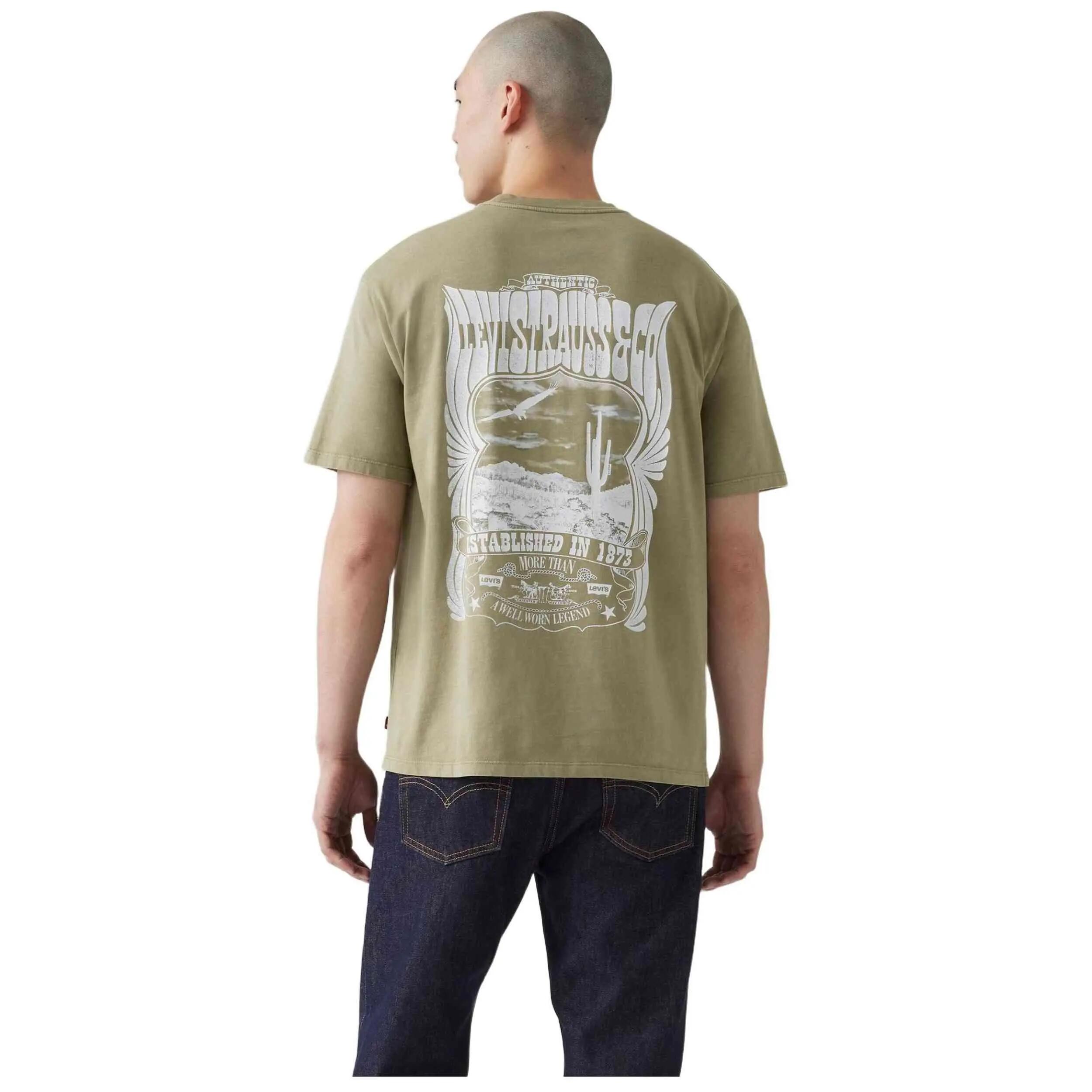 T-shirt met korte mouwen Levi's model 87373-0338 voor mannen 3/4