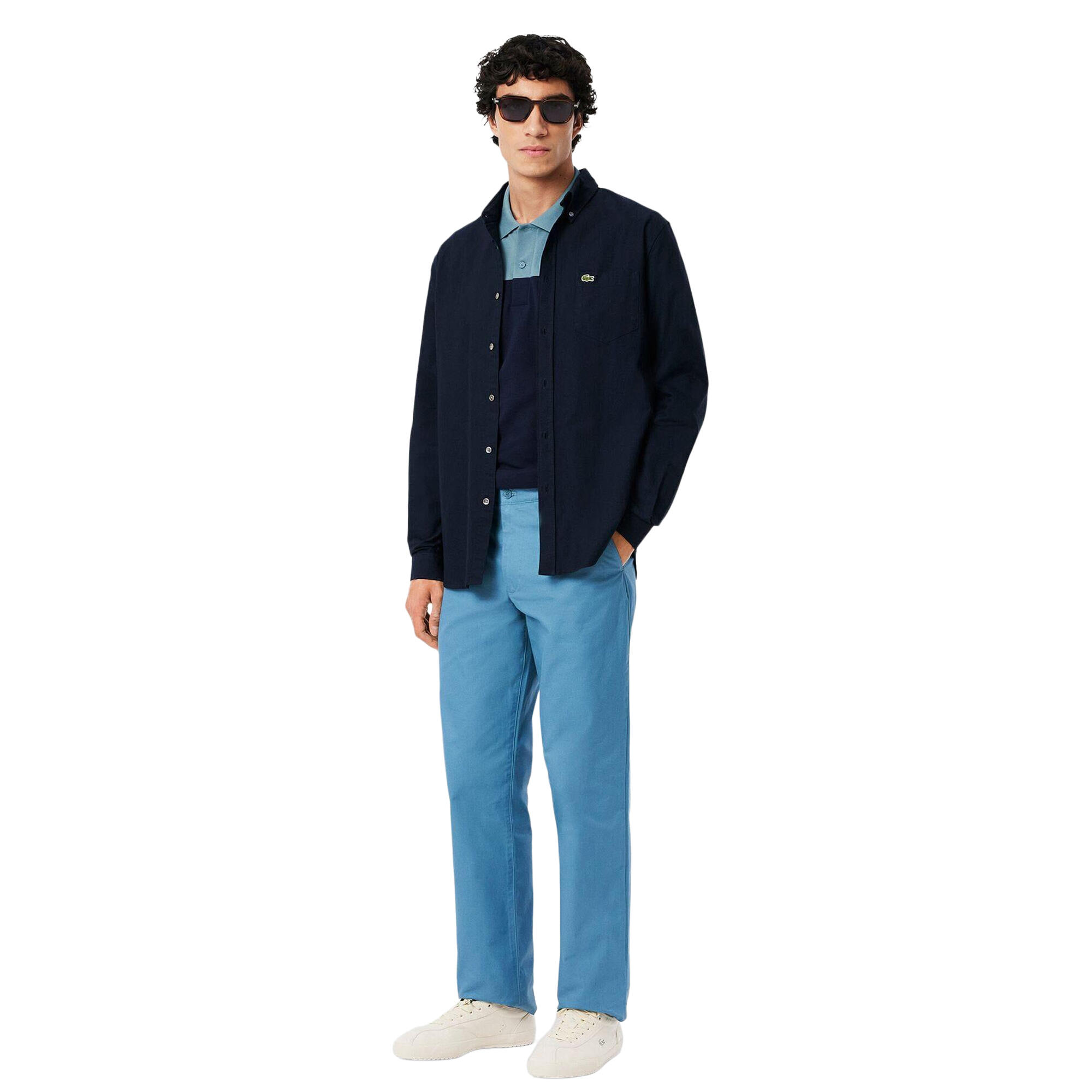 Maglietta Polo Blocchi Di Colore Uomo Lacoste Grigio 4/4