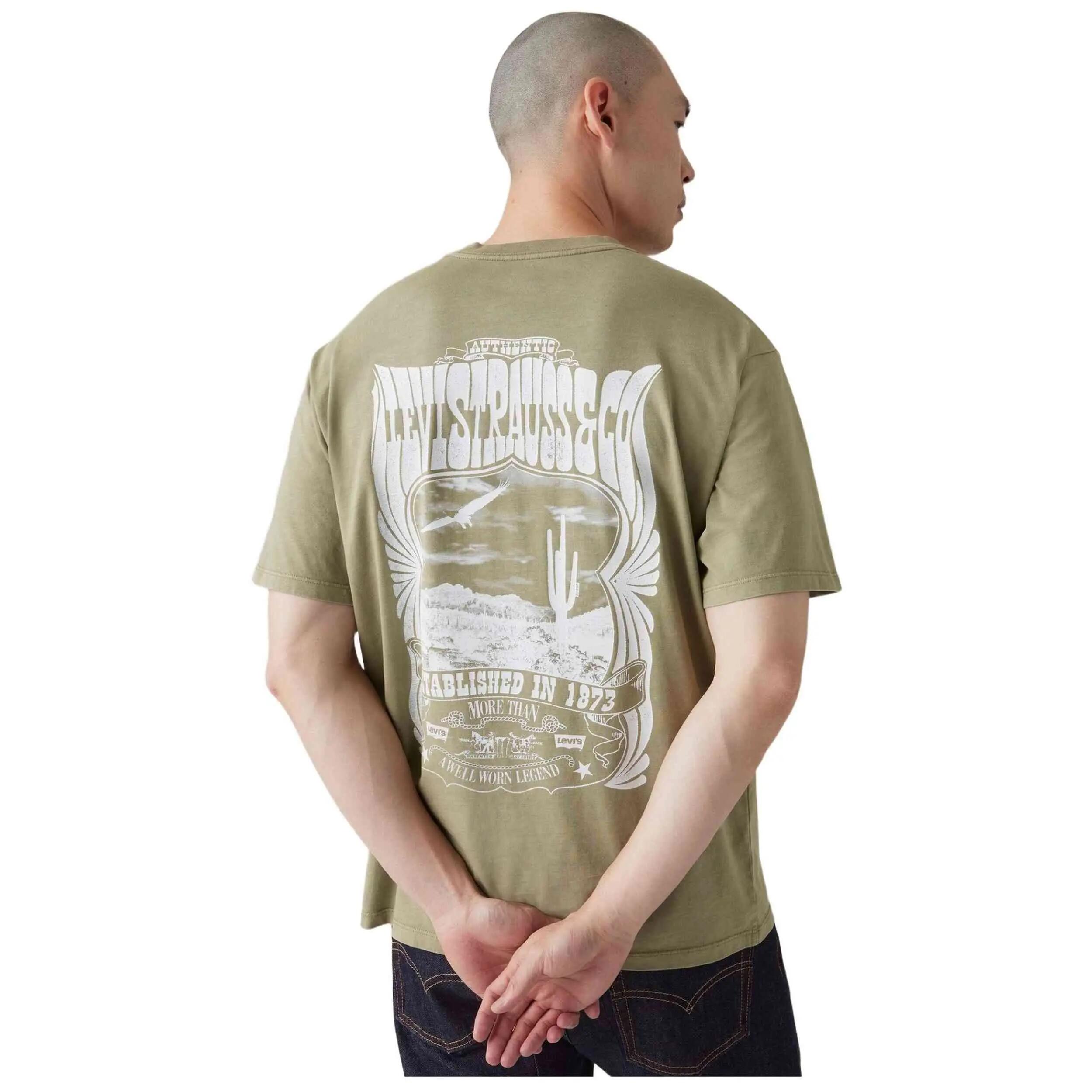 T-shirt met korte mouwen Levi's model 87373-0338 voor mannen 4/4