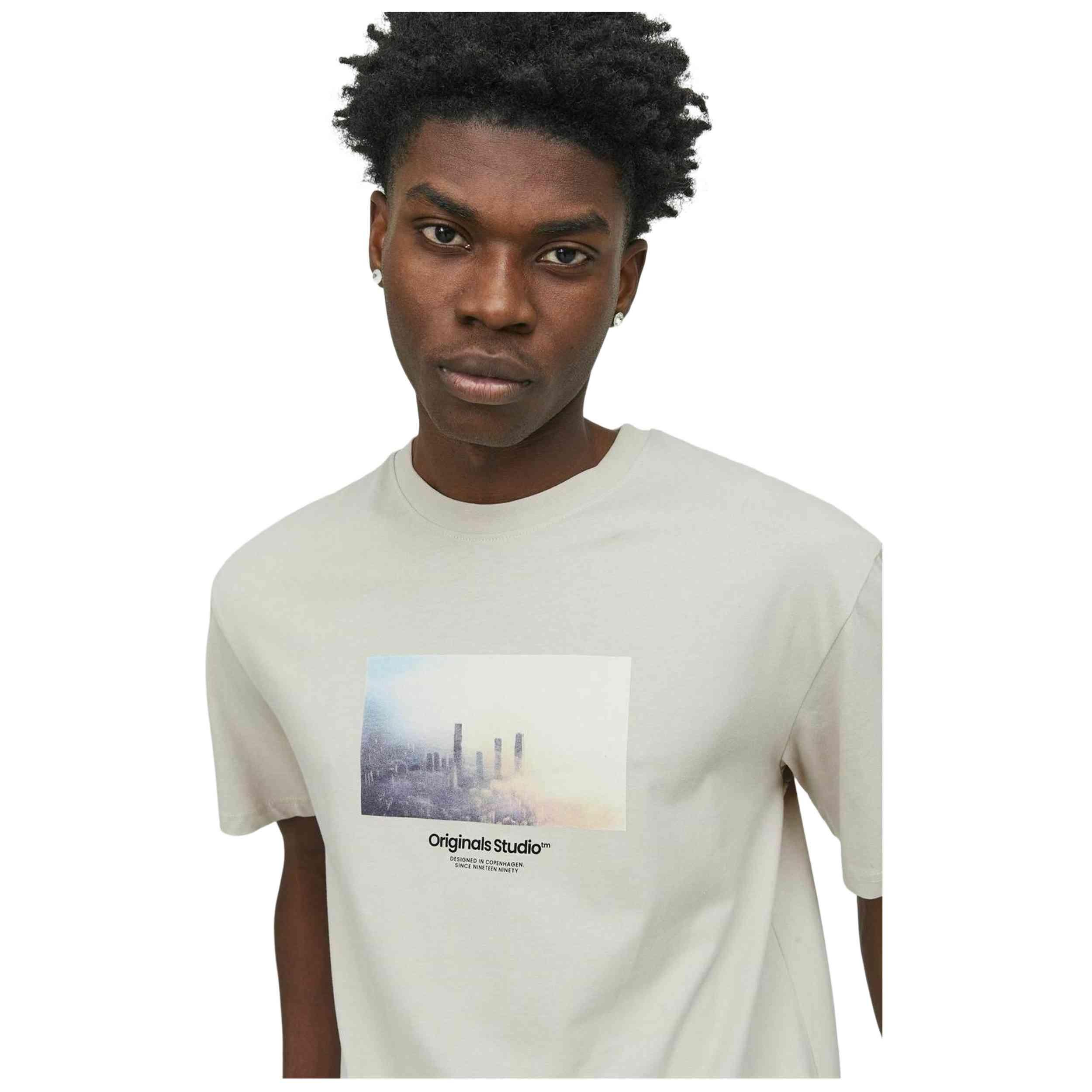 Camiseta de manga corta Jack&jones modelo 12250421 para hombre 4/5