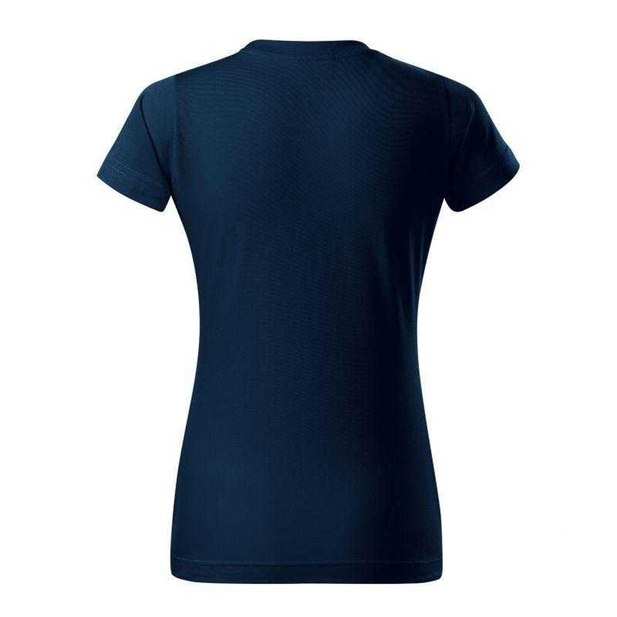 Maglietta Donna Adler Basic Blu Navy 2/4