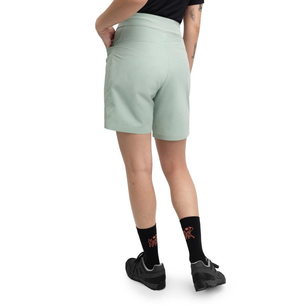 Short cyclotourisme femme Cyclisme Turf Gray Green Vert 2/7
