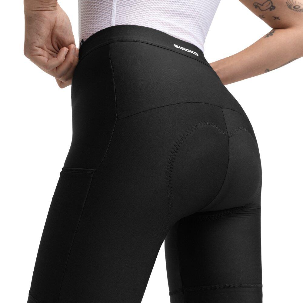 Cuissard sans bretelles cyclotourisme femme Cyclisme Roam Black Noir 5/6