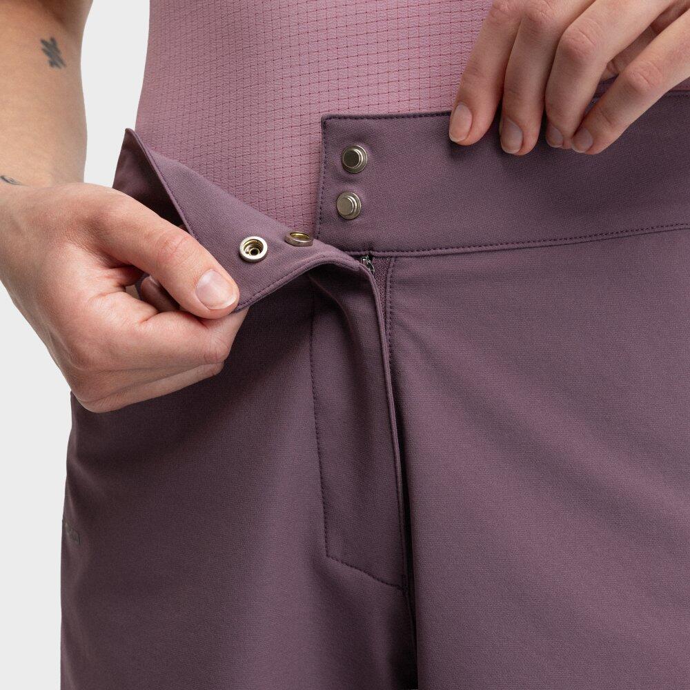 Pantaloncini da bikepacking da donna Ciclismo Turf Purple Viola 4/6