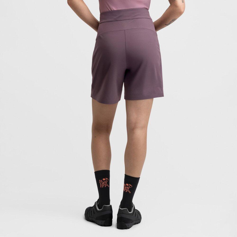Pantaloncini da bikepacking da donna Ciclismo Turf Purple Viola 6/6