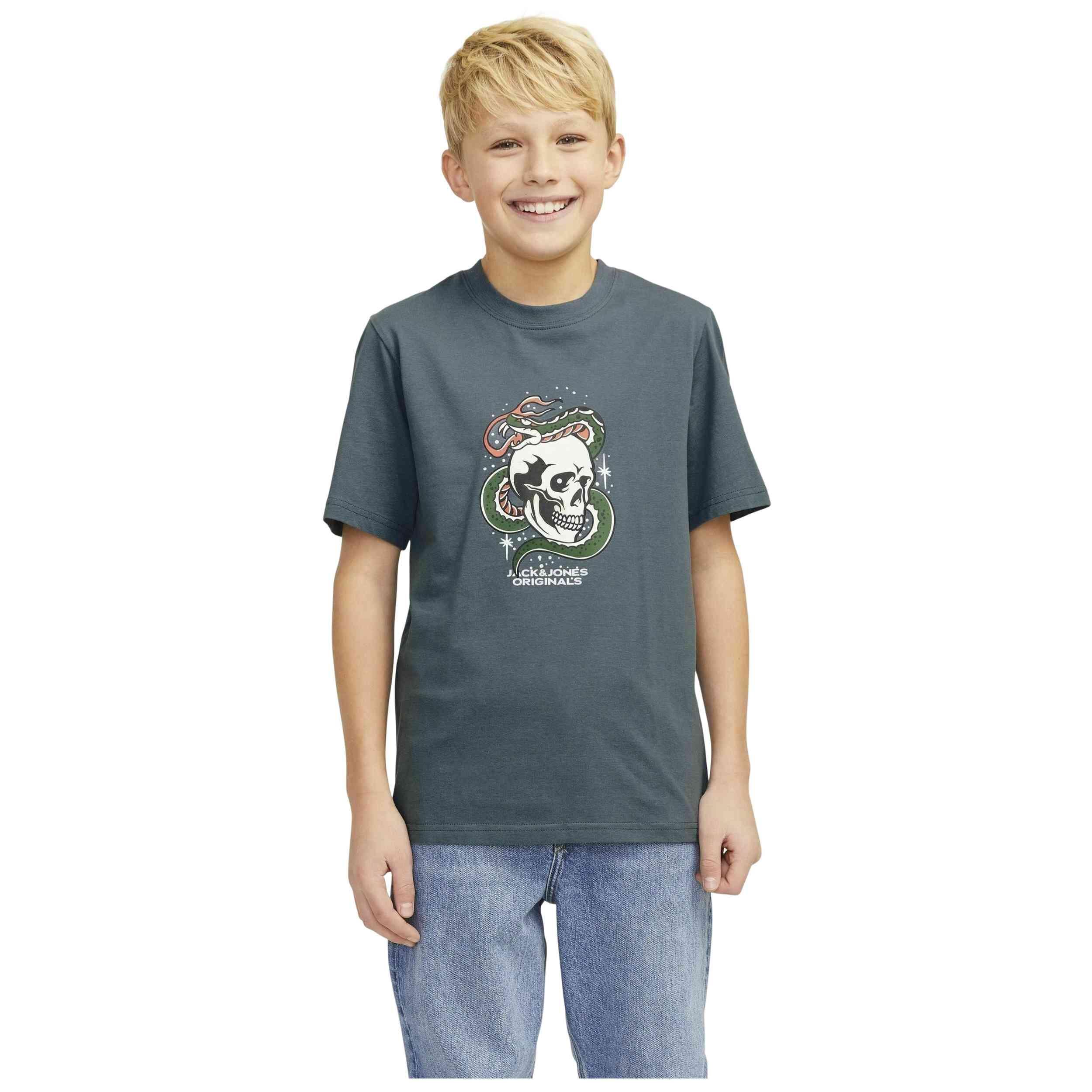 Camiseta de manga corta Jack&jones modelo 077-50686169088339 para niños 2/5