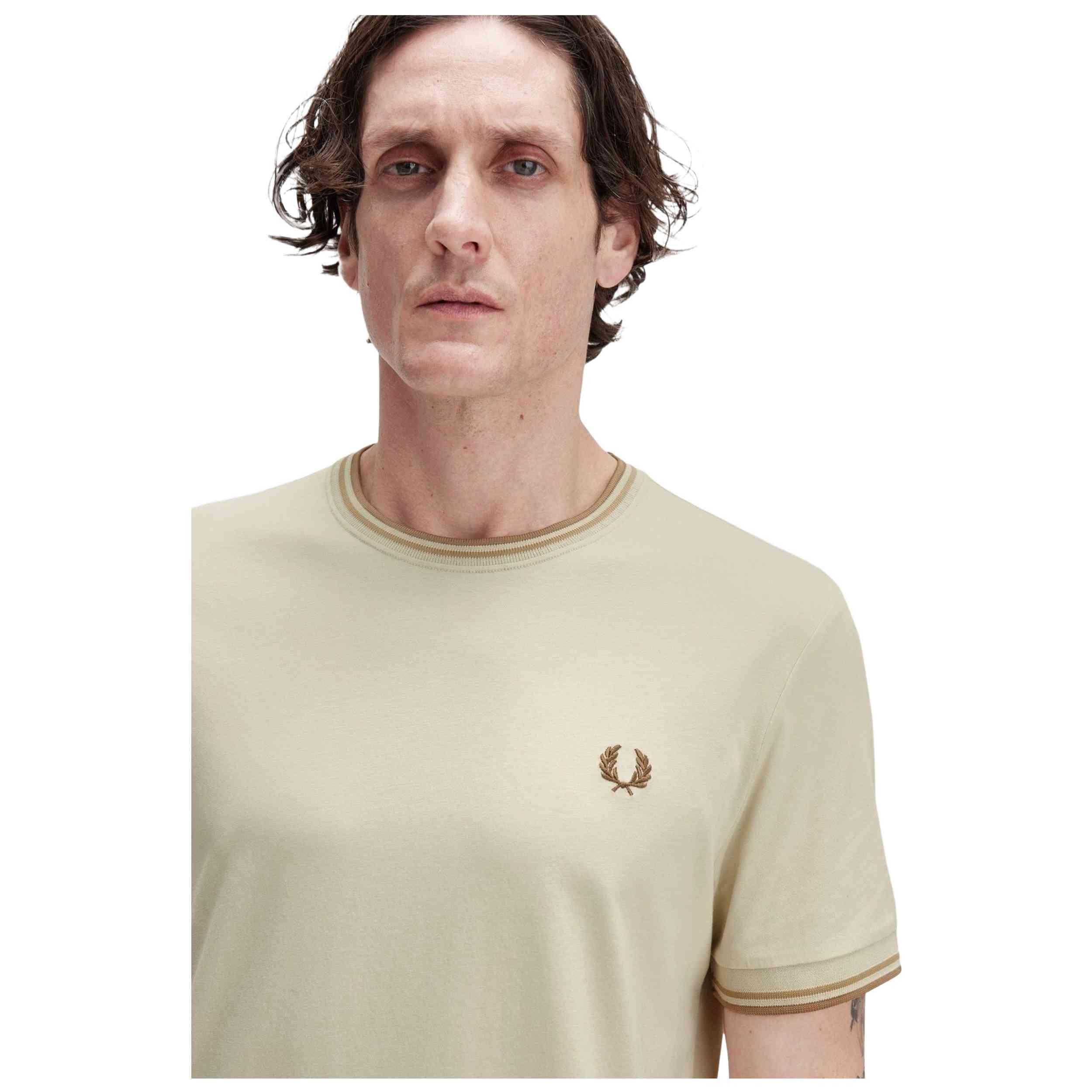 Maglia a maniche corte Fred perry modello 124-15258789904728 per uomini 2/5