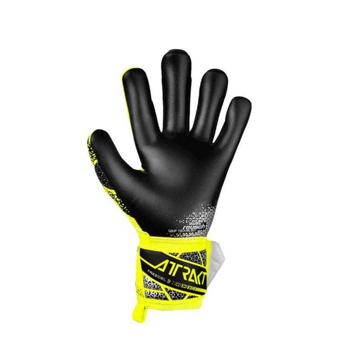 Gants De Gardien De But ATTRAKT FREEGEL Adulte (Noir / Vert) 2/4