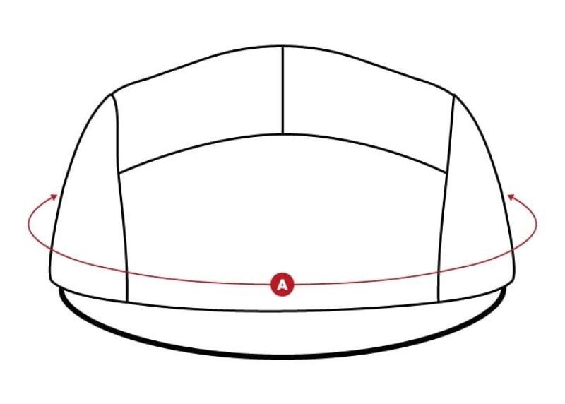 Gorra resistente al agua cicloturismo ciclismo Hombre y Mujer Horizon Light Gree 7/7