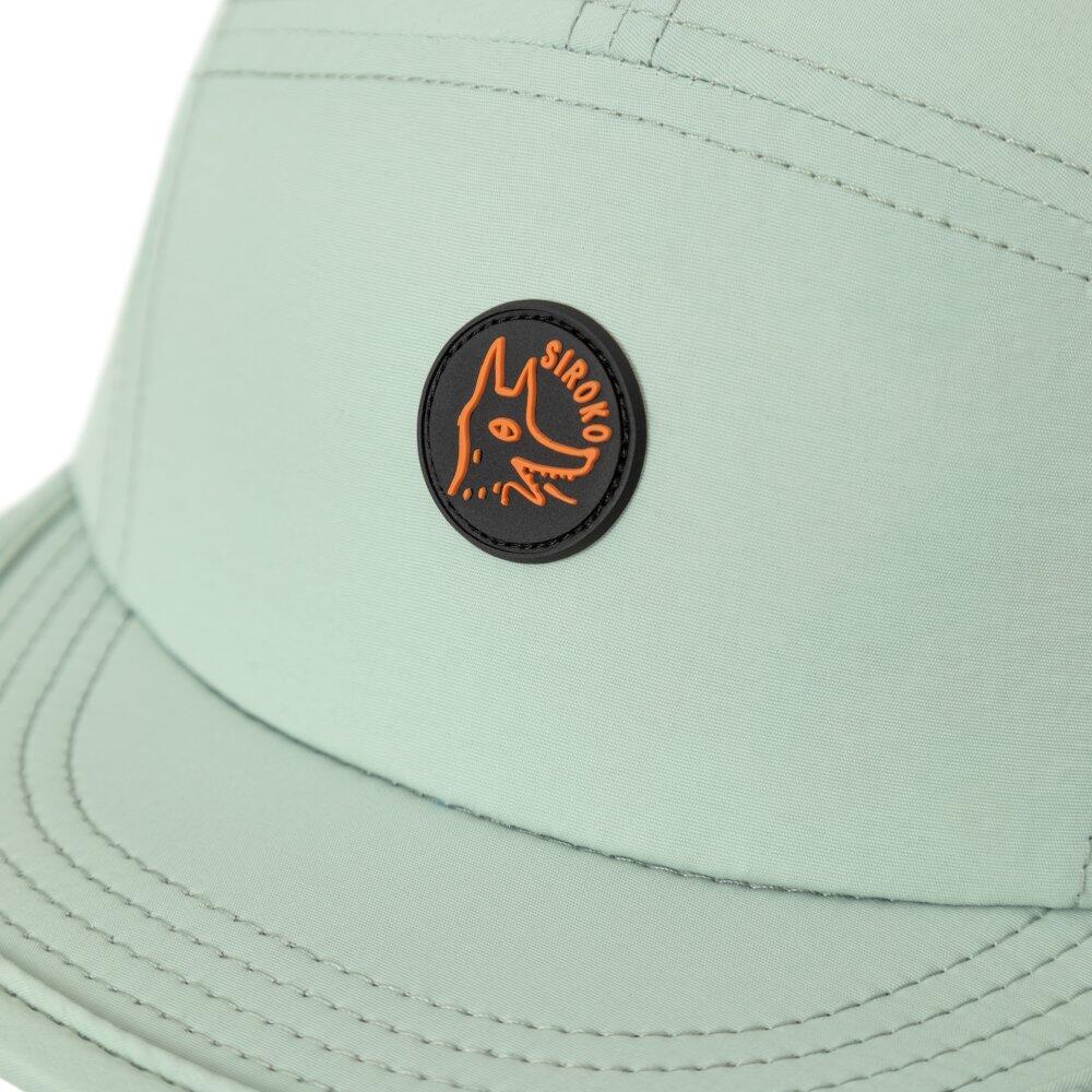 Gorra resistente al agua cicloturismo ciclismo Hombre y Mujer Horizon Light Gree 4/7