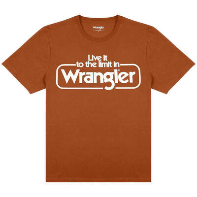 T-shirt met korte mouwen wrangler model w70sd3h0200 voor mannen