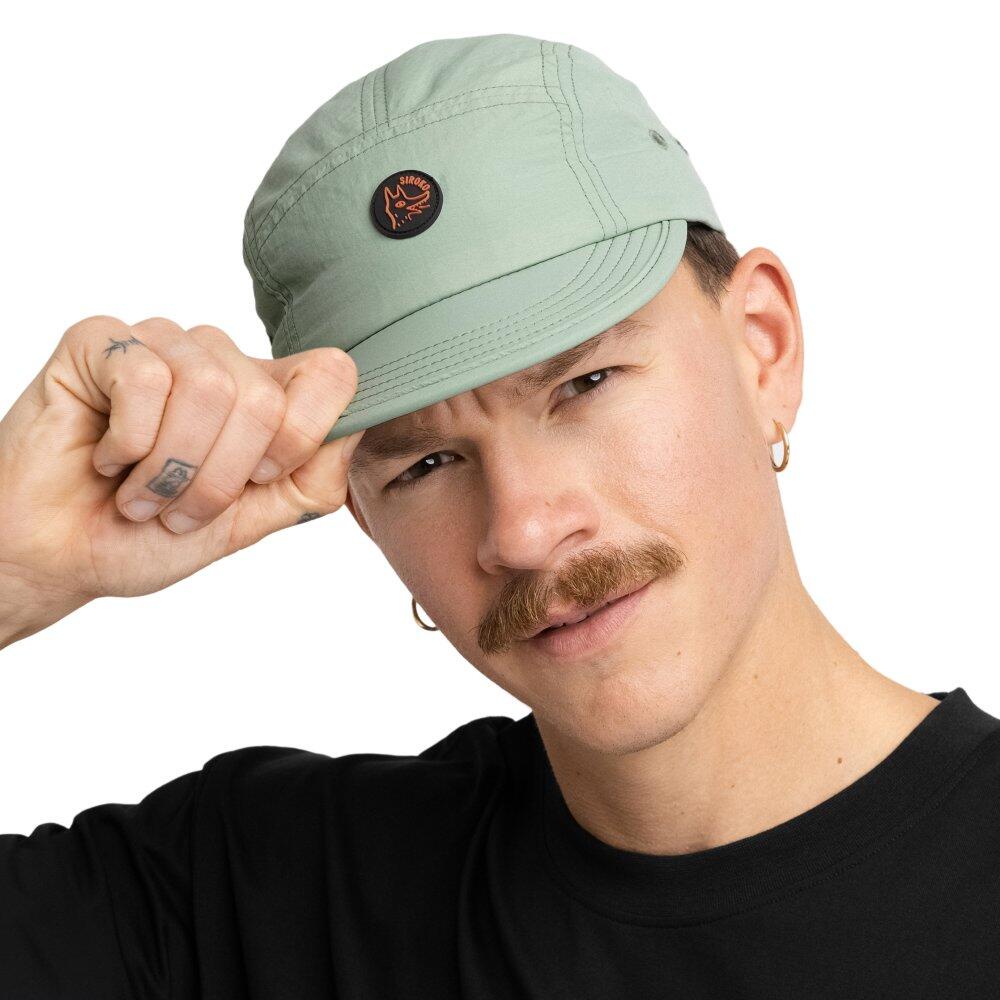 Gorra resistente al agua cicloturismo ciclismo Hombre y Mujer Horizon Light Gree 6/7