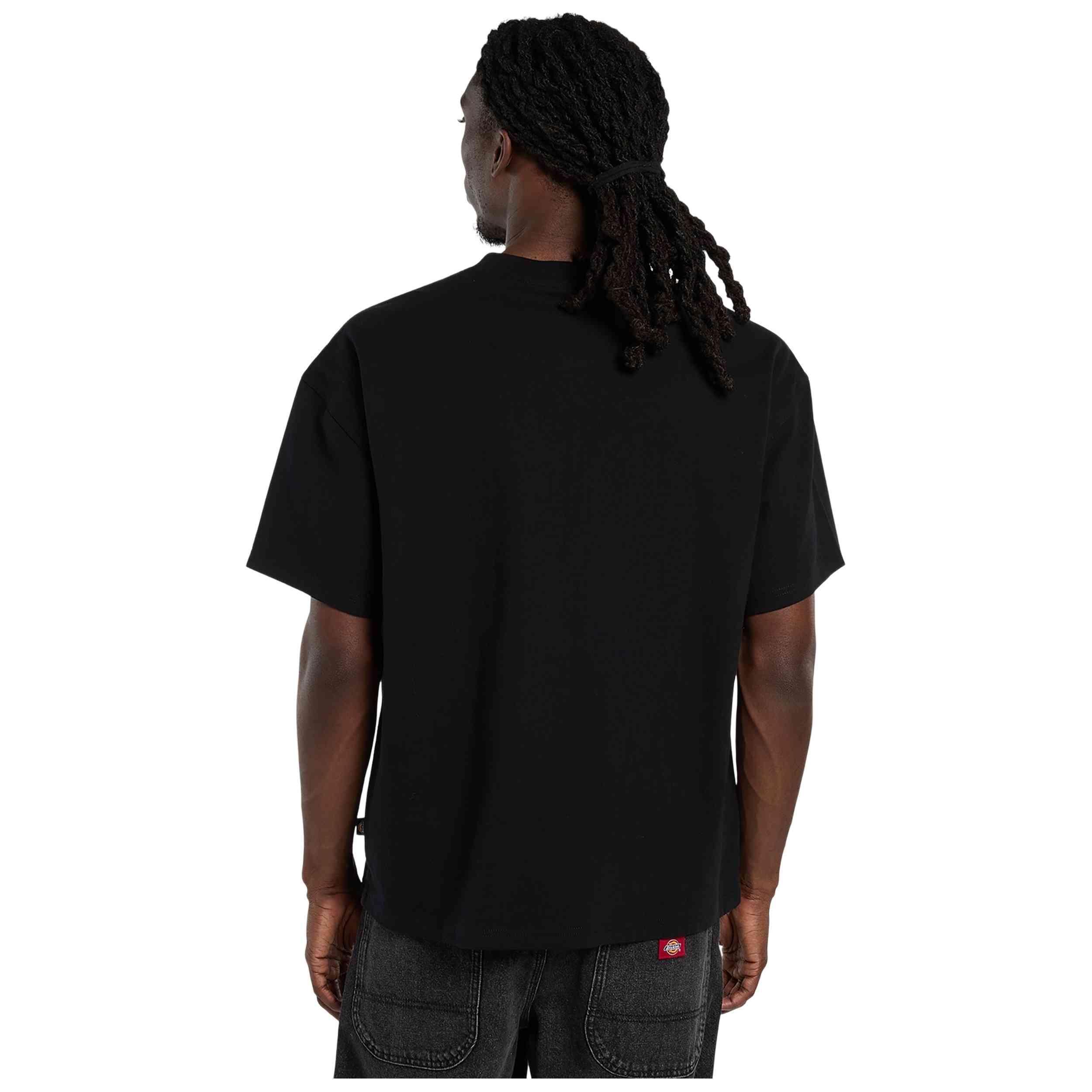 T-shirt met korte mouwen Dickies model DK0A88JGBLK1 voor unisex 3/5