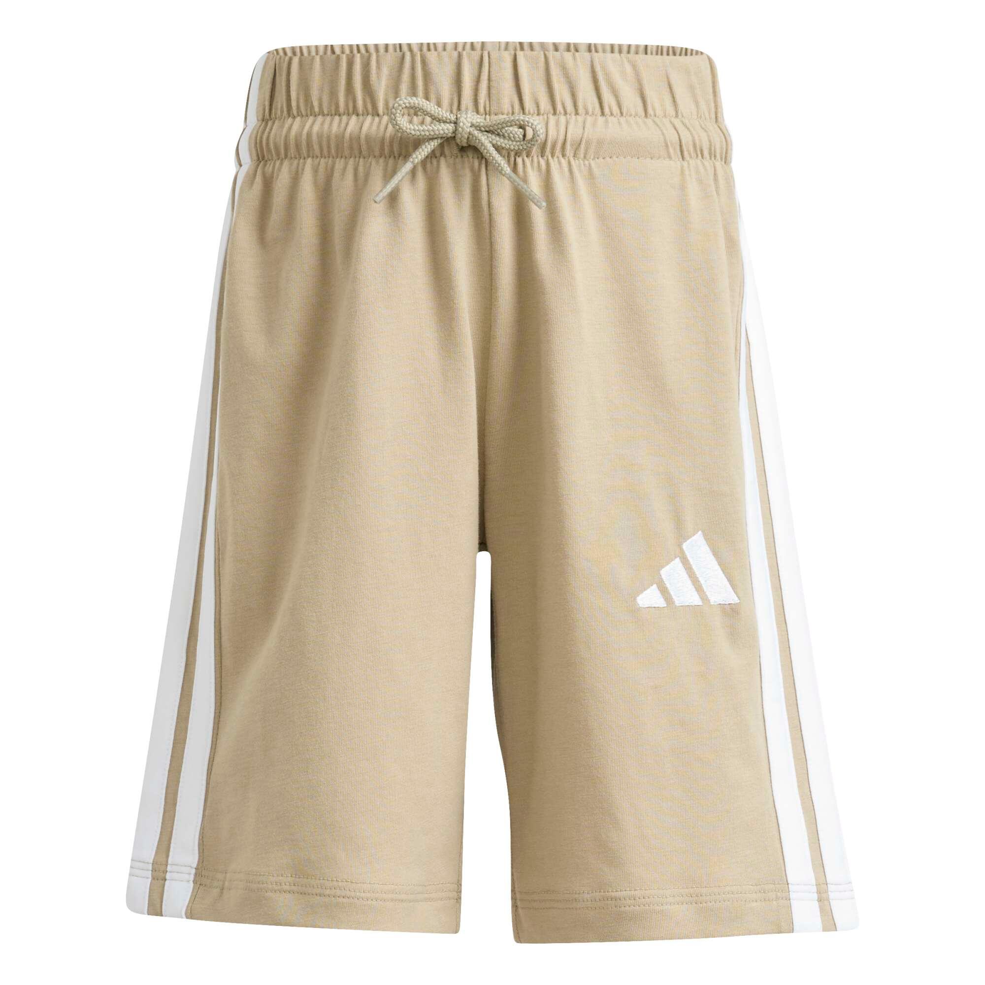 Completo bambina adidas essentials 3 stripes - bianco\beige 3/7
