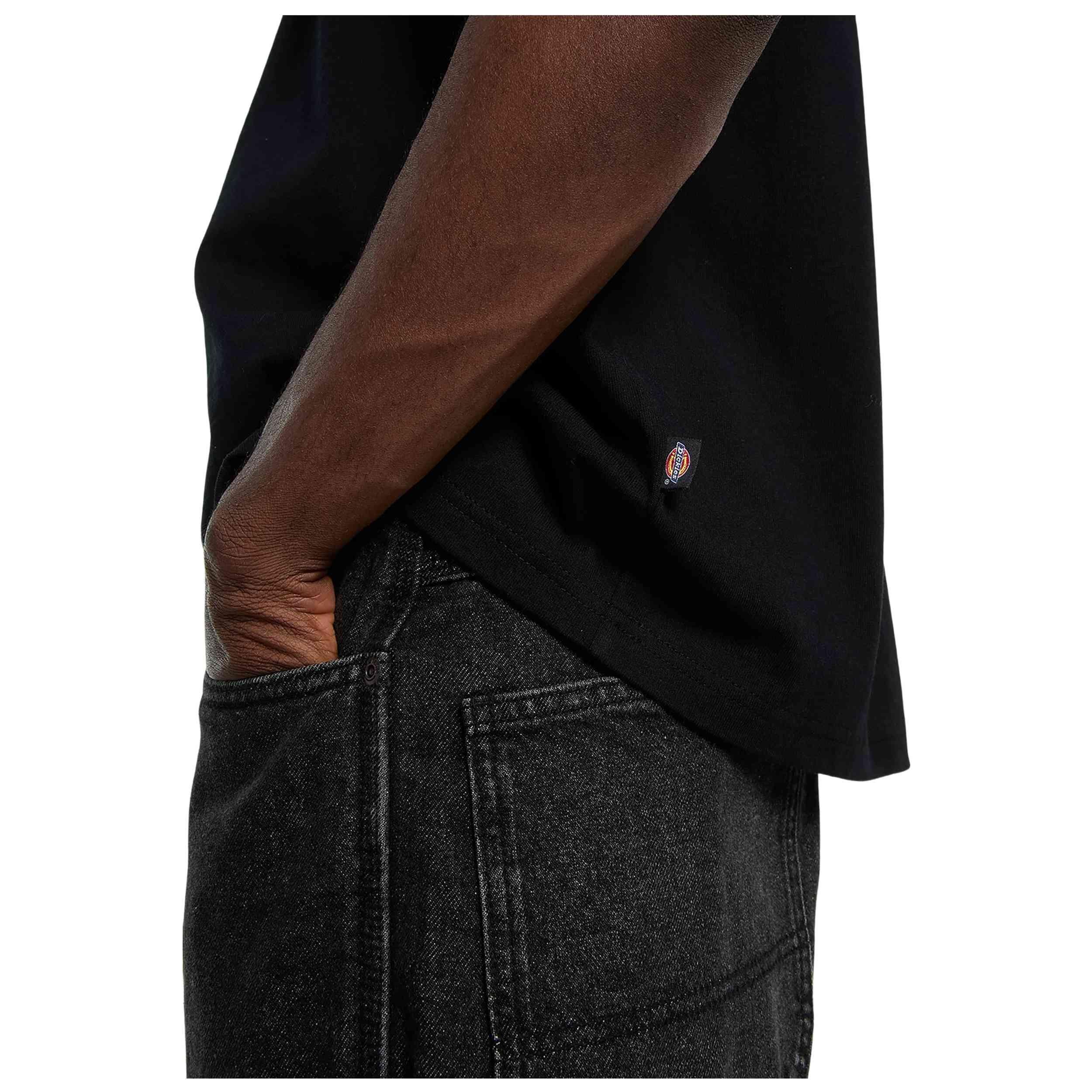 T-shirt met korte mouwen Dickies model DK0A88JGBLK1 voor unisex 5/5