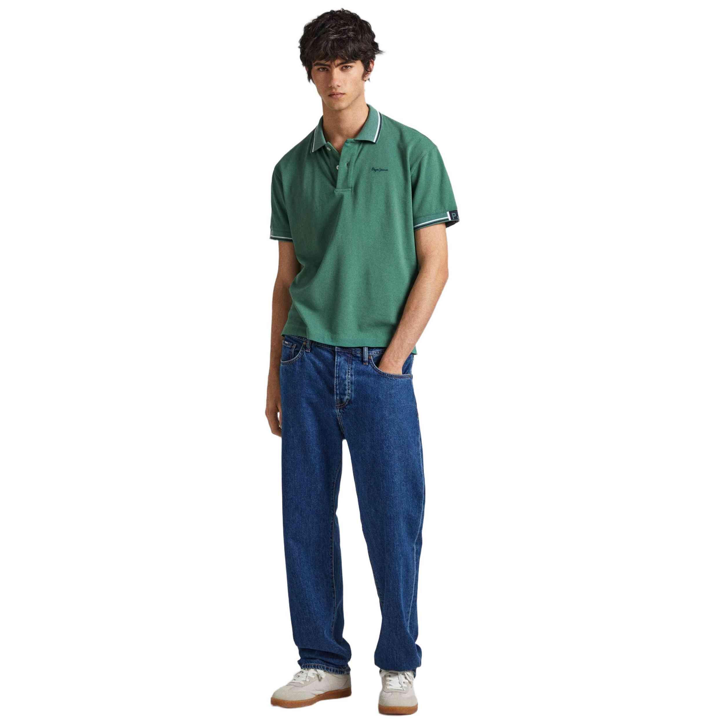 Polo à manches courtes Pepe jeans modèle PM542156-654 pour homme 2/5