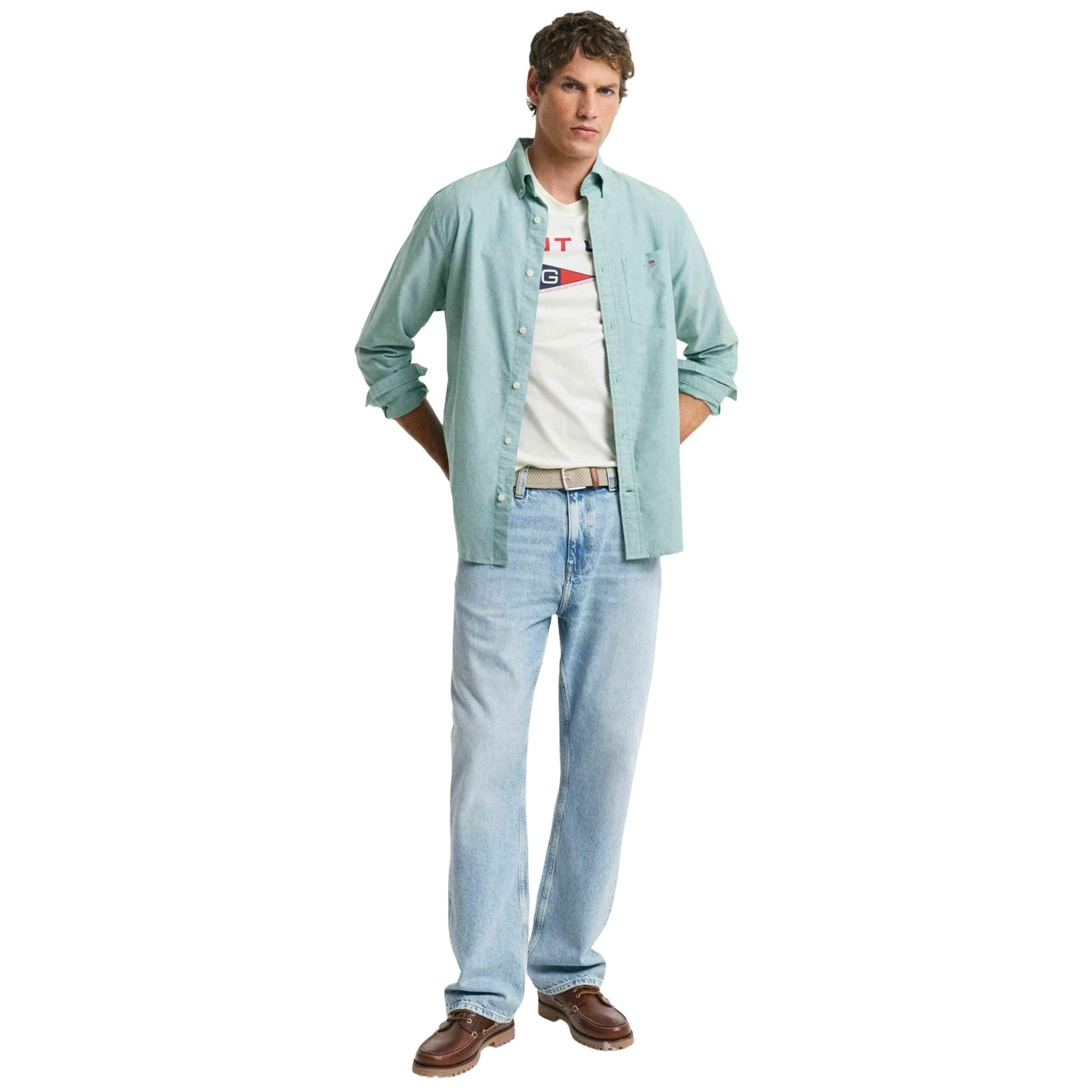Maglia a maniche corte Gant modello 740303200001 per uomini 3/5