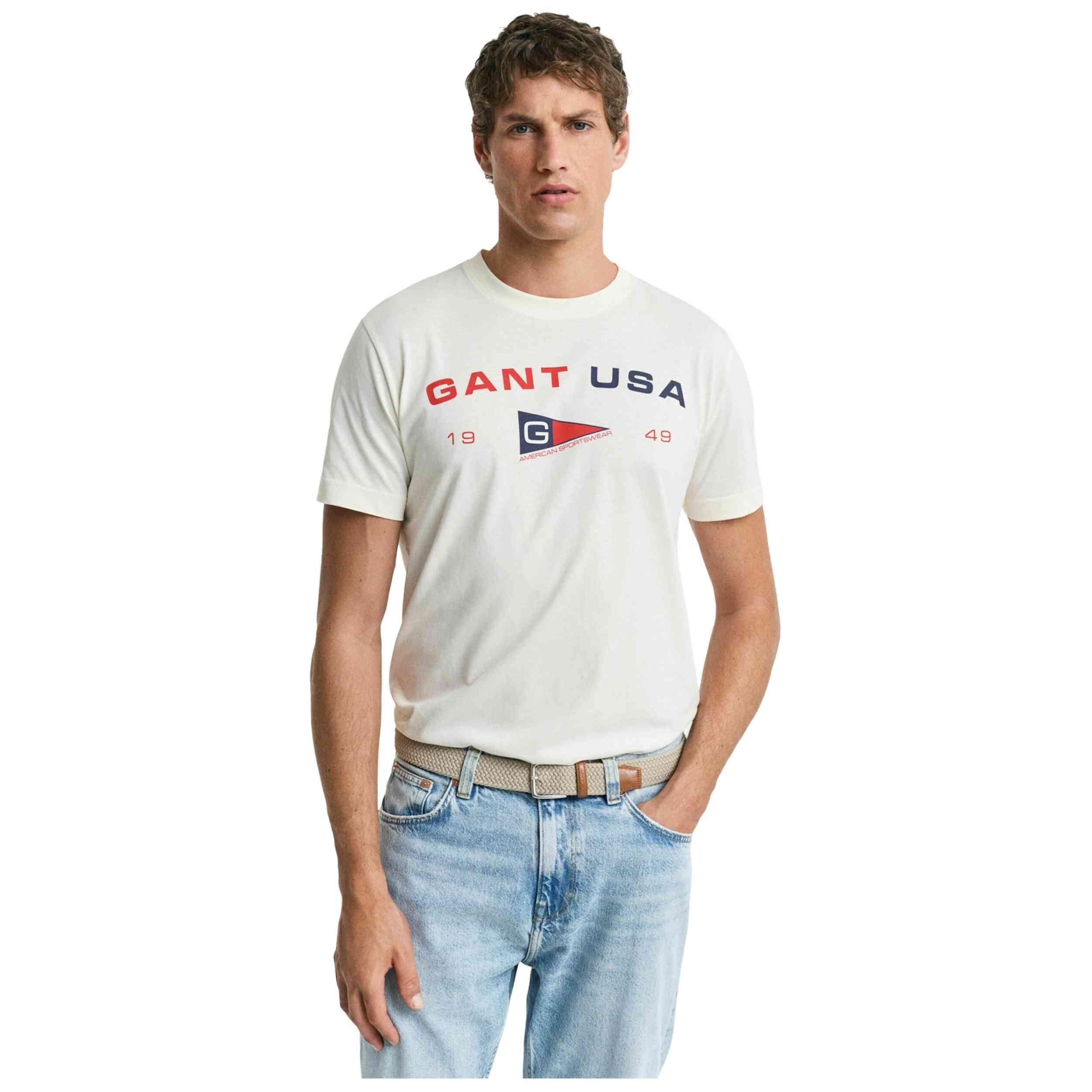 Maglia a maniche corte Gant modello 740303200001 per uomini 2/5