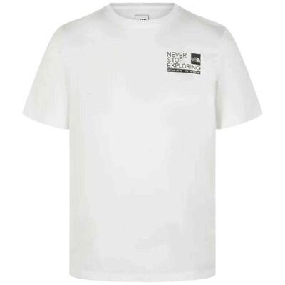 T-shirt met korte mouwen the north face model 077-50756901994835 voor mannen