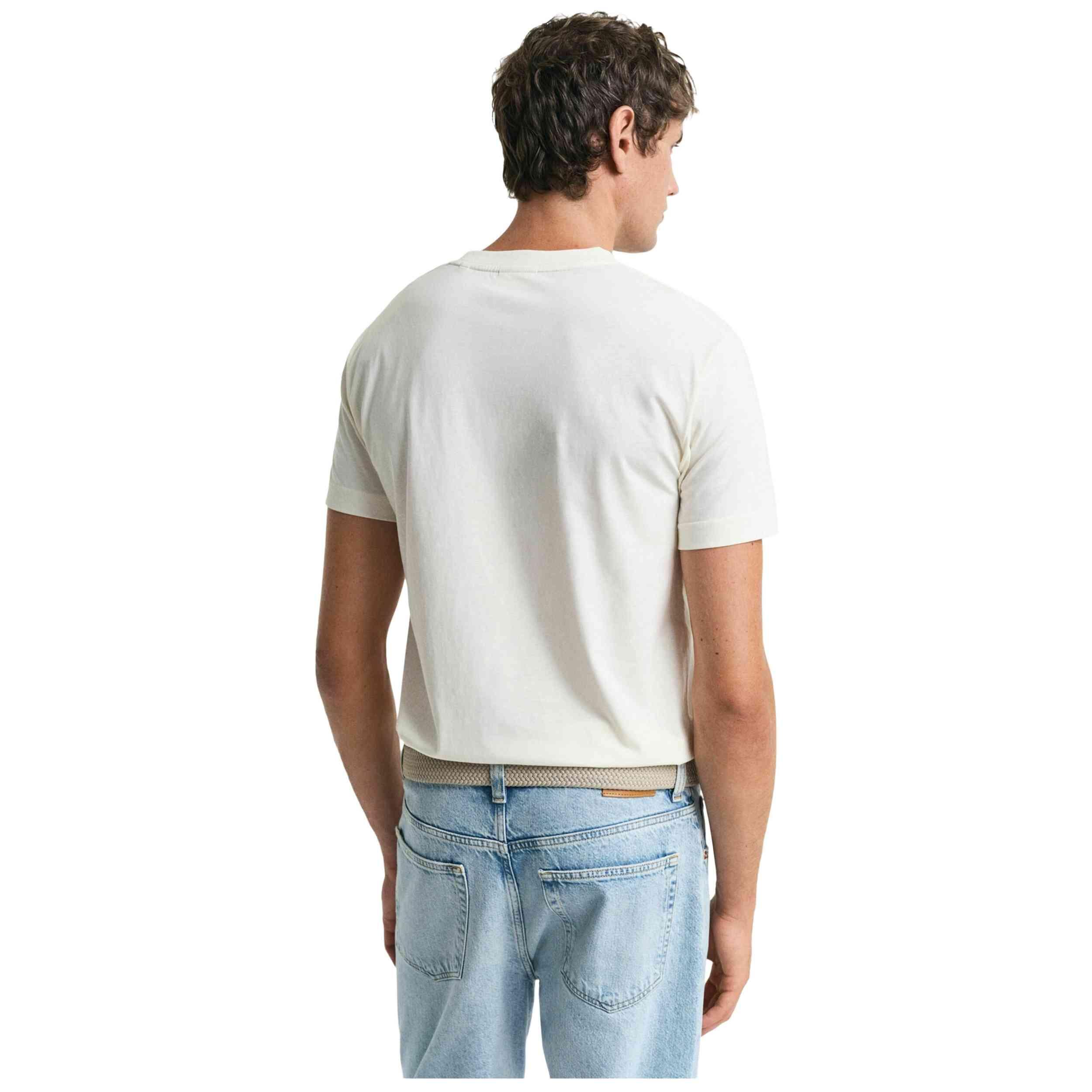 Maglia a maniche corte Gant modello 740303200001 per uomini 4/5