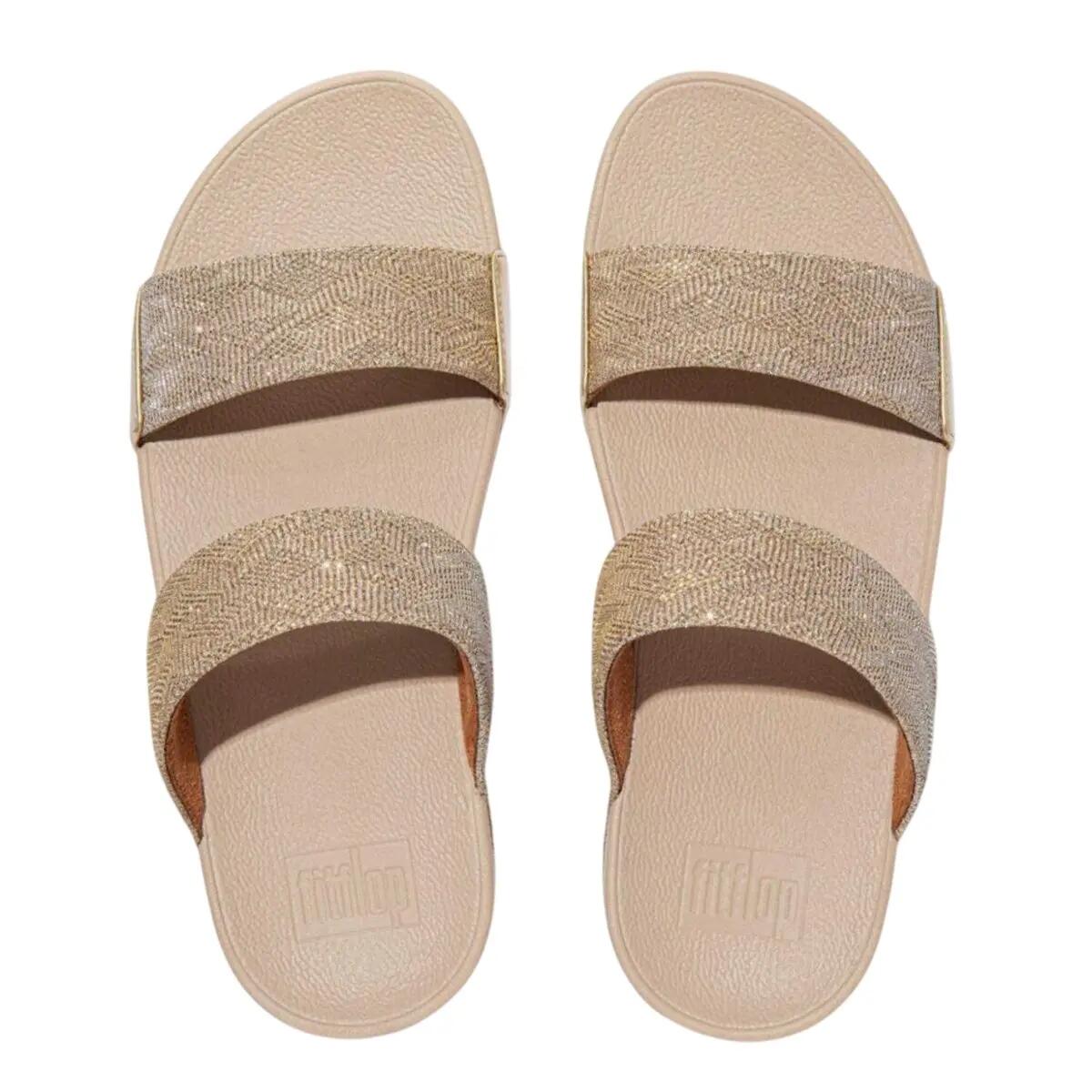 SandaliDonna Fit Flop Lulu Glitz Oro Rosa 3/5