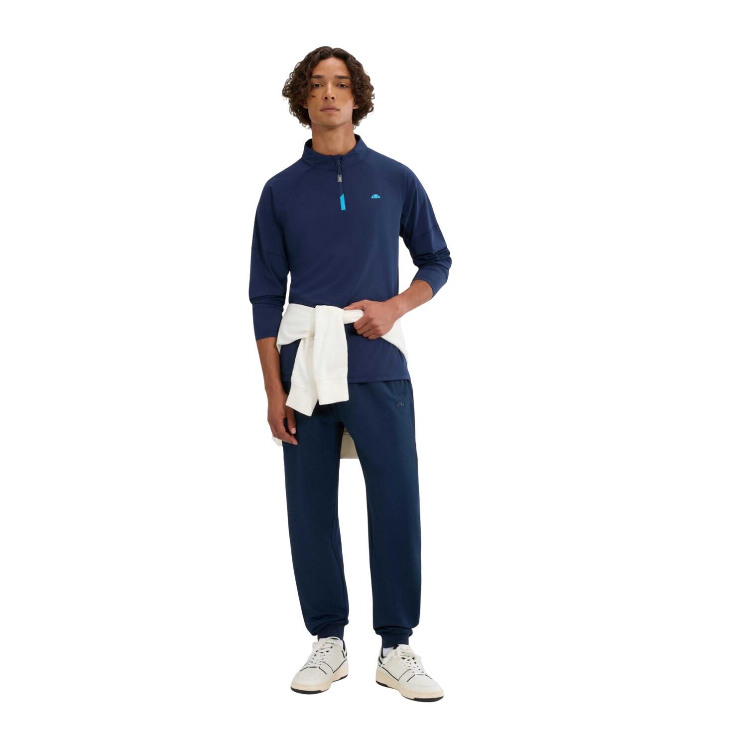 Tshirt Manches Longues MUSICA Homme (Bleu Marine) 4/4