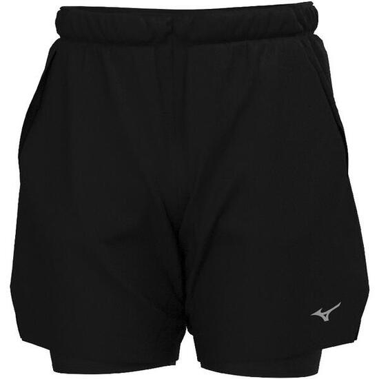 2 in 1 shorts Mizuno Core 7.5