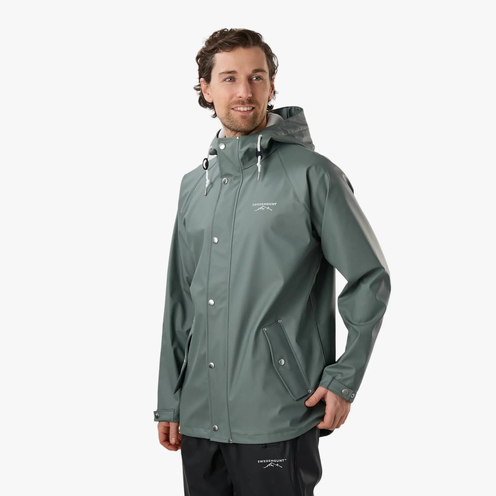 Men Hiking Rain Jacket Waterproof Väderöarna 4/9