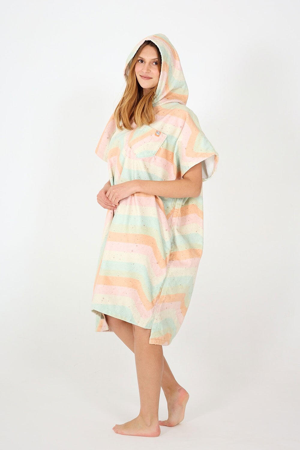 Surfponcho voor volwassenen - Ripple 4/4
