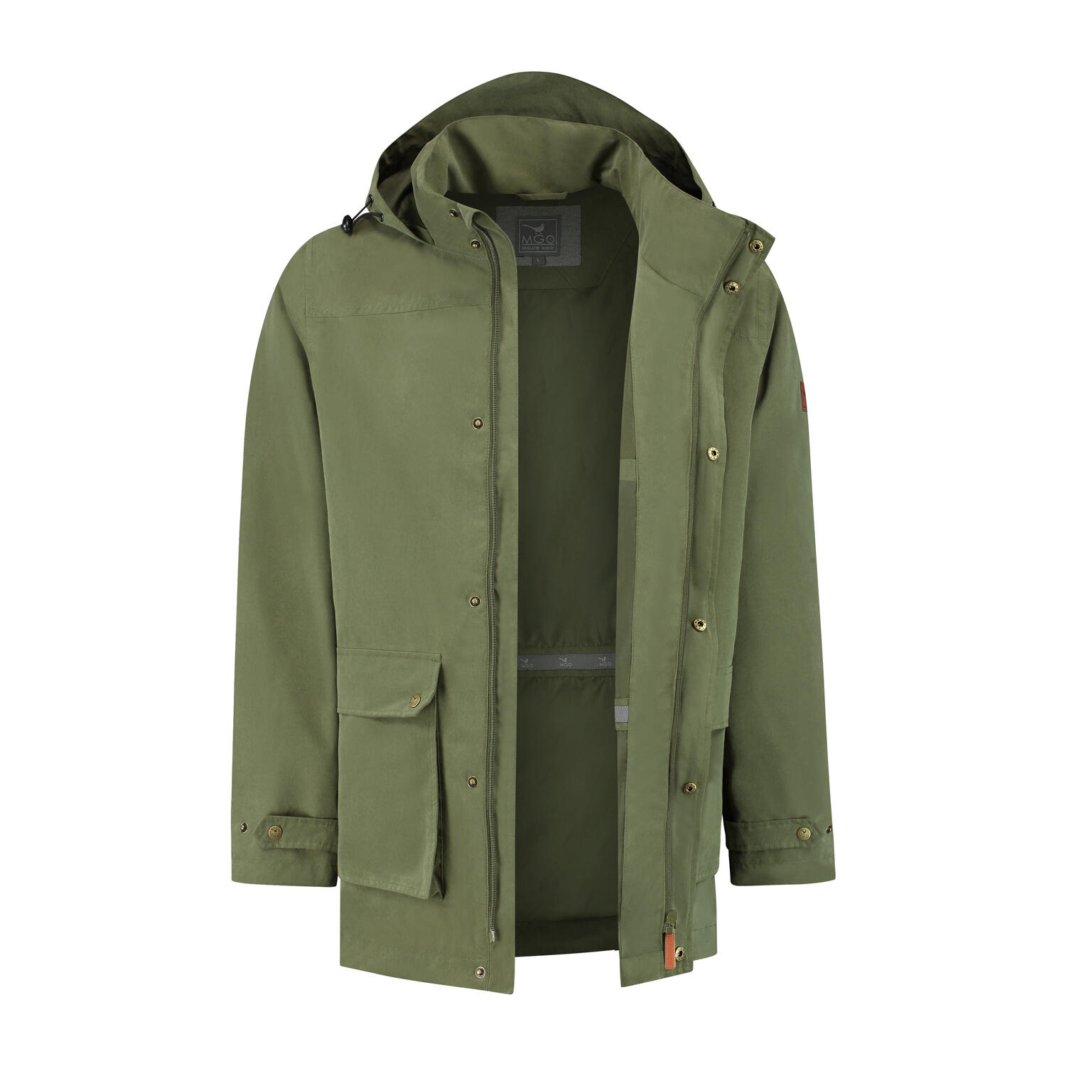 James Homme - Veste hardshell - Imperméable - Olijfgroen 4/4