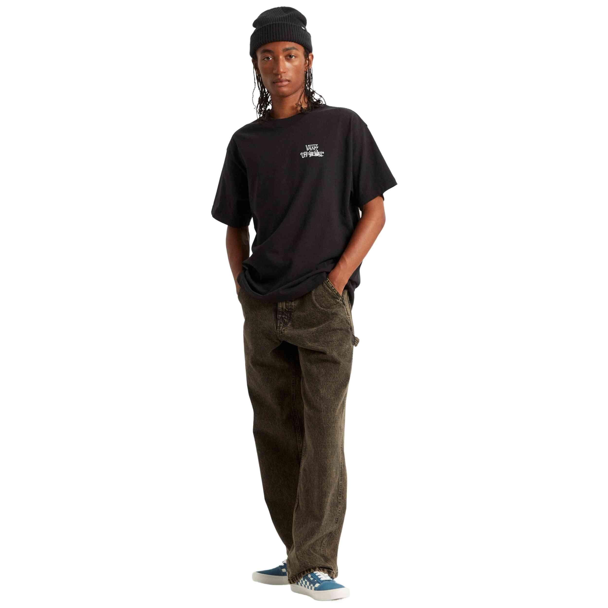 T-shirt Vans modèle VN000RD4BLK1 pour homme 3/5