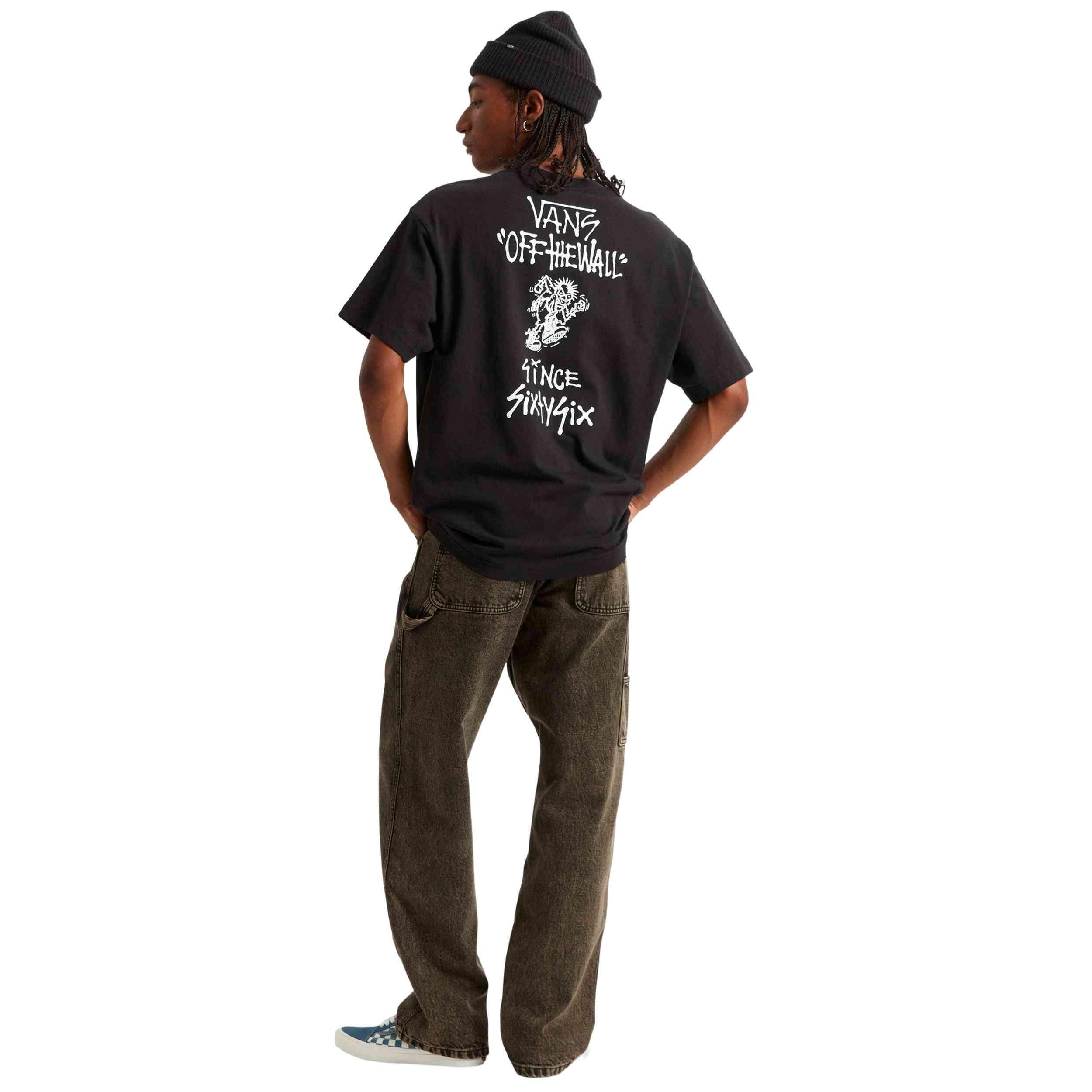 T-shirt Vans modèle VN000RD4BLK1 pour homme 5/5