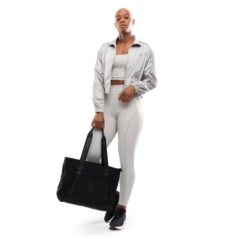 Giacca leggera da corsa da donna Fitness Ueno Light Gray Grigio 3/7