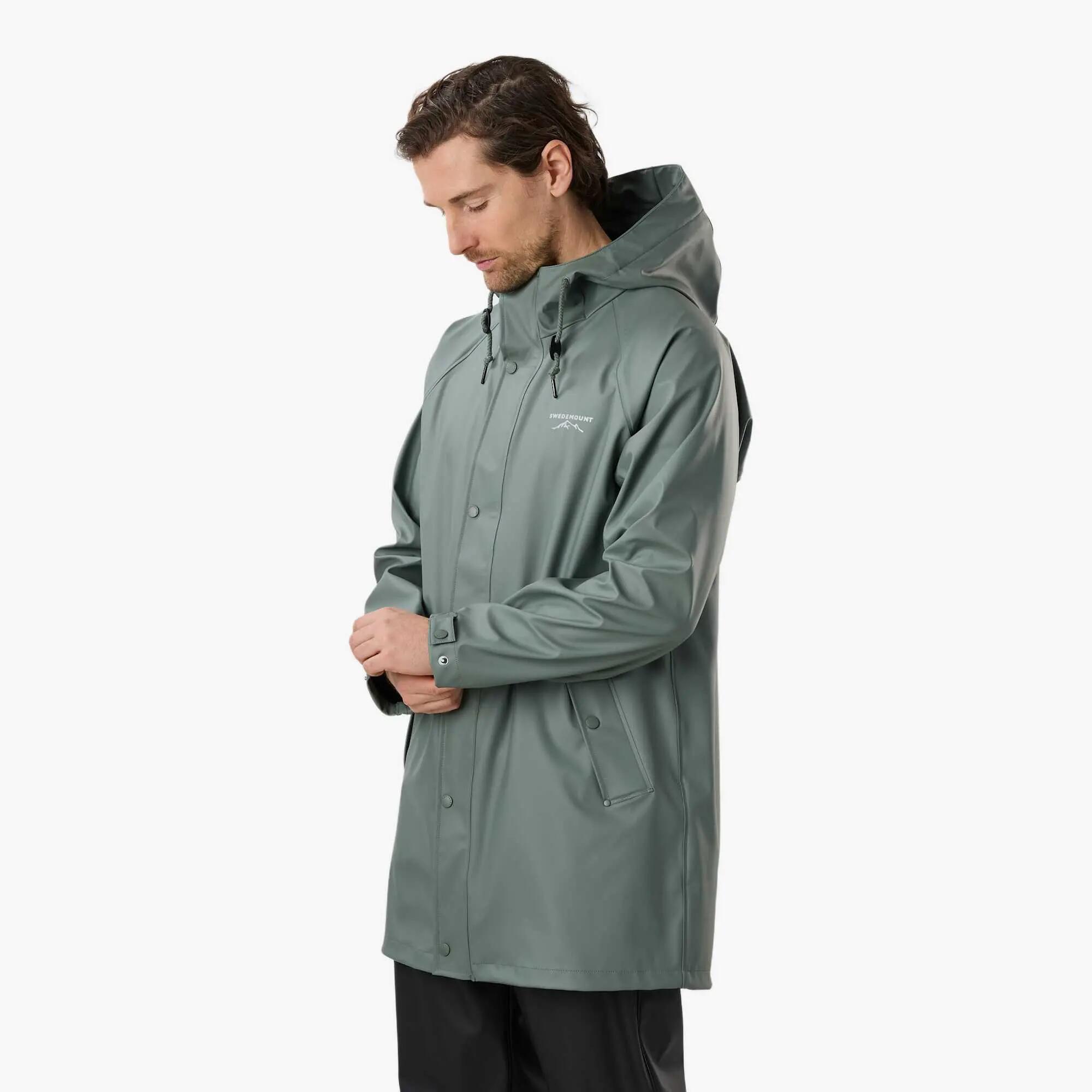 Herren Wander Regenjacke wasserdicht Väderöarna Coat 4/8