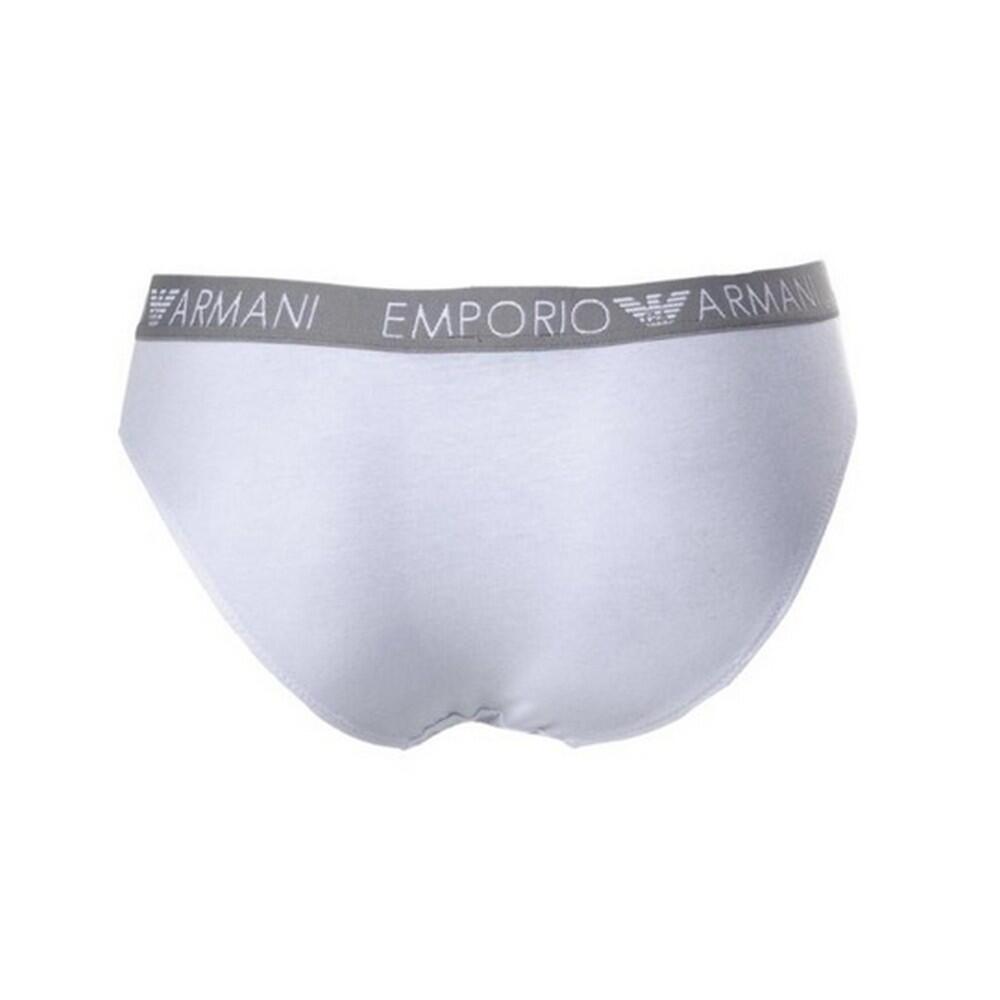 Calzoncillos Diseño Logotipos de Suaves para Mujer Packs de 2 Blanco 2/3