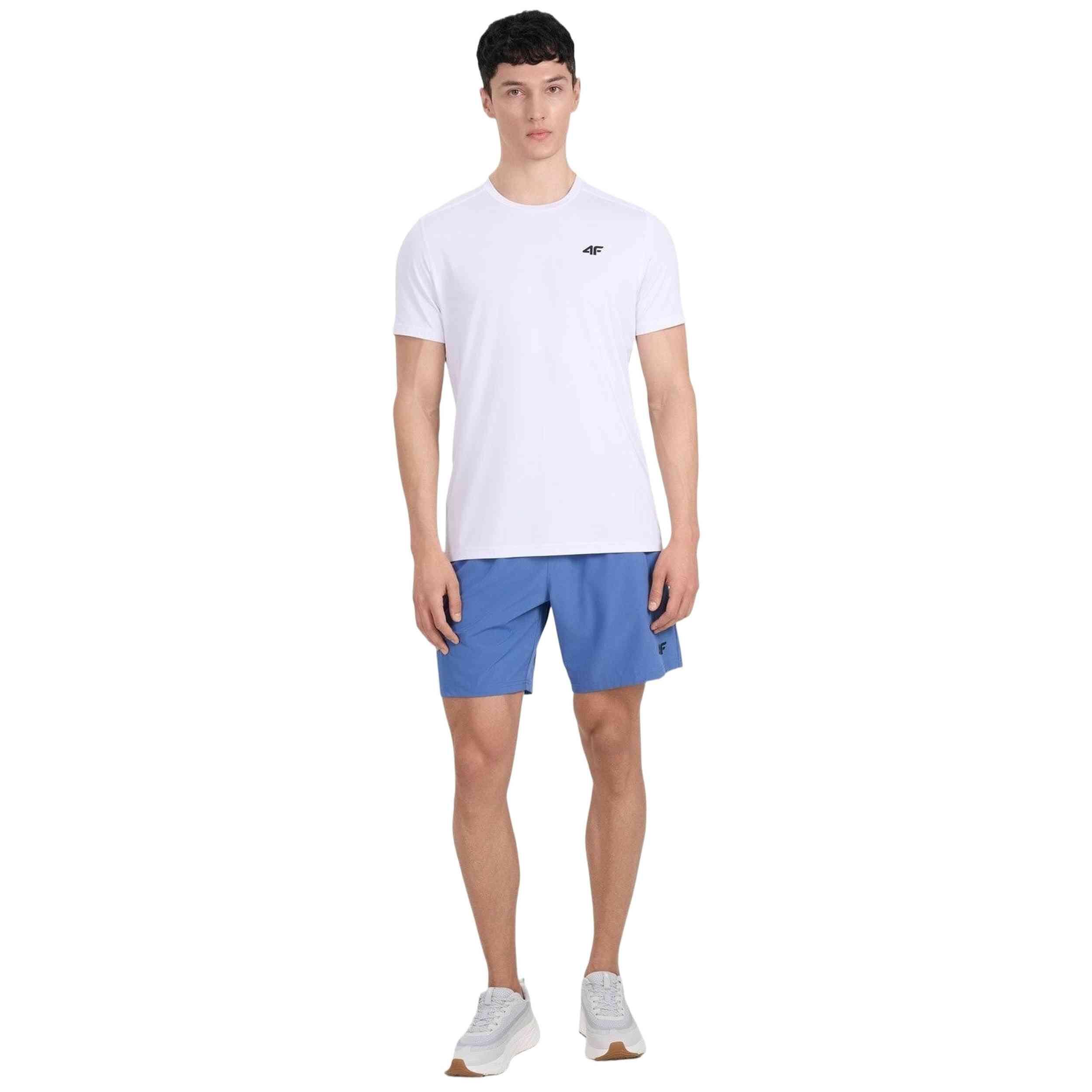 Maglia a maniche corte 4f modello M1830-BLANCO per uomini 2/4