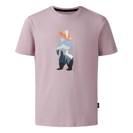 Tshirt Motif/style Ours TRAILBLAZER Enfant (Mauve)
