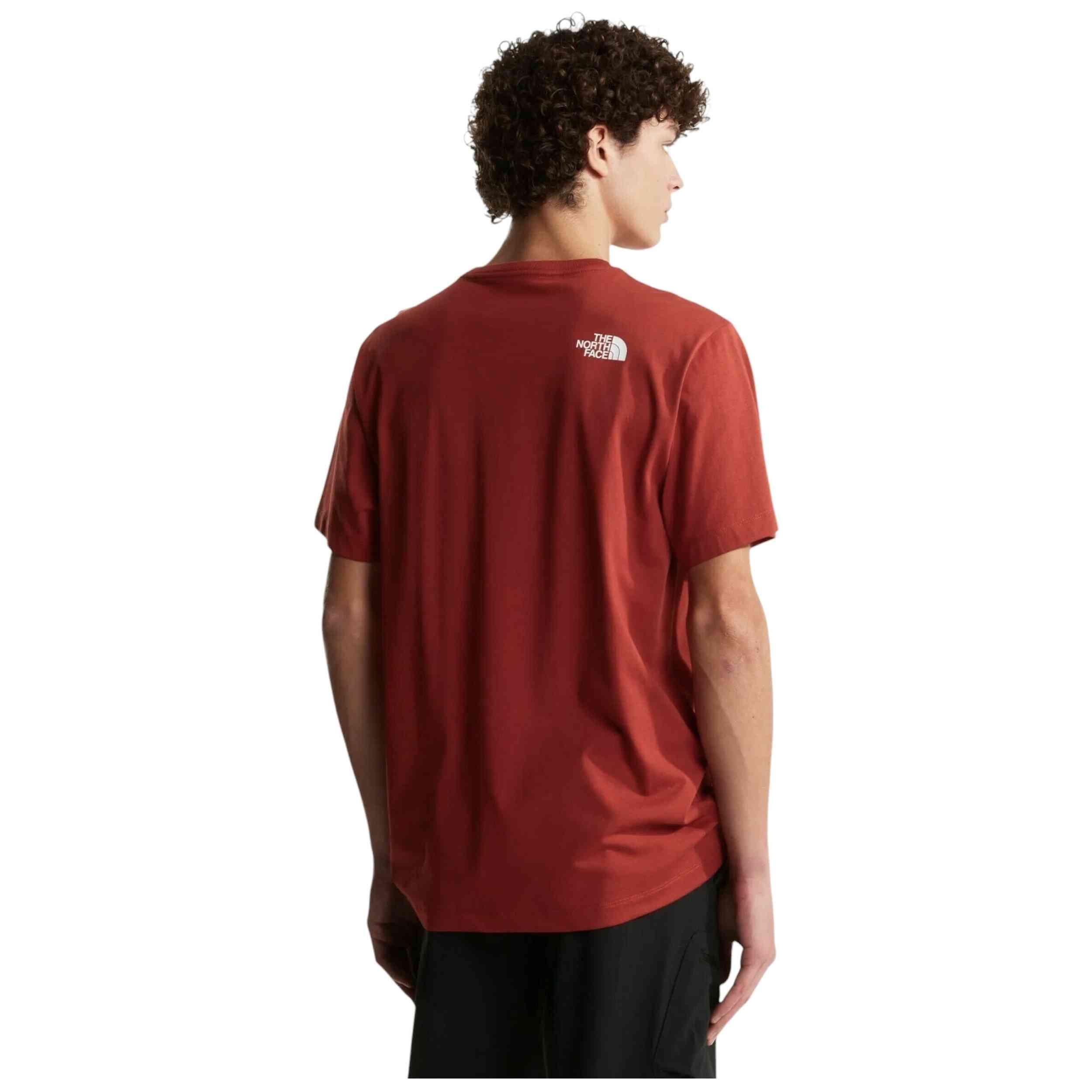 Maglia a maniche corte The north face modello NF0A8B6JG6I1 per uomini 3/5