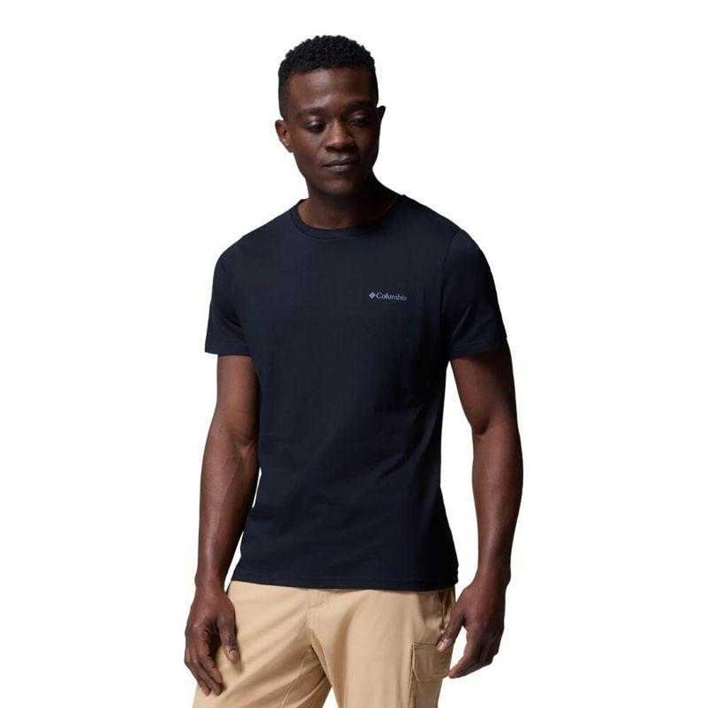Tricou Drumeții În Natură Columbia Rapid Ridge Back Print Bărbați